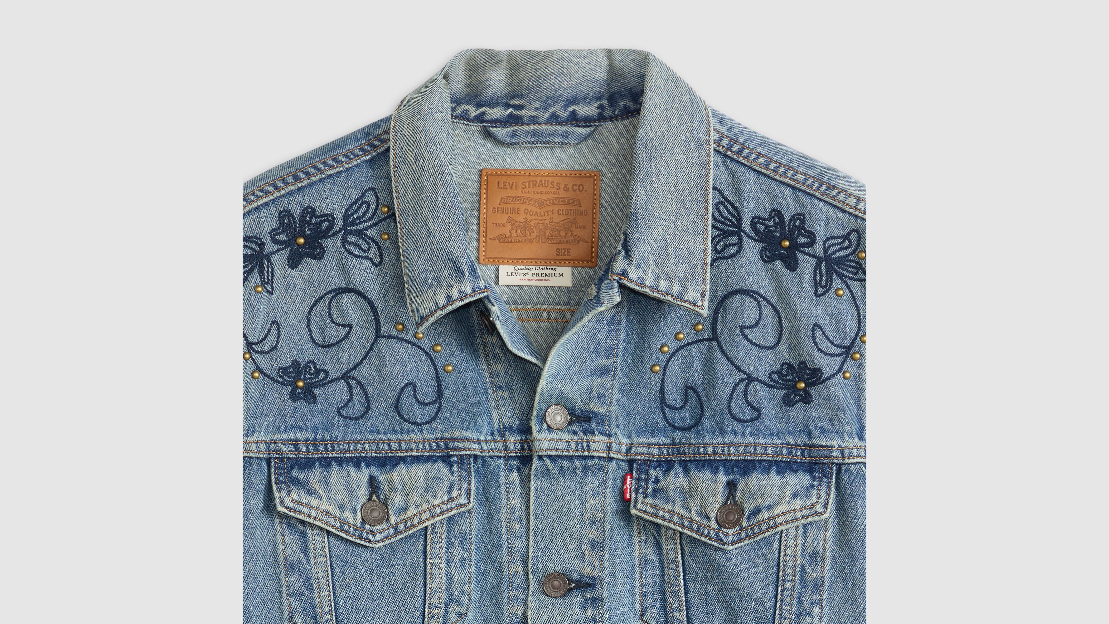 Relaxed Fit Trucker Jacket