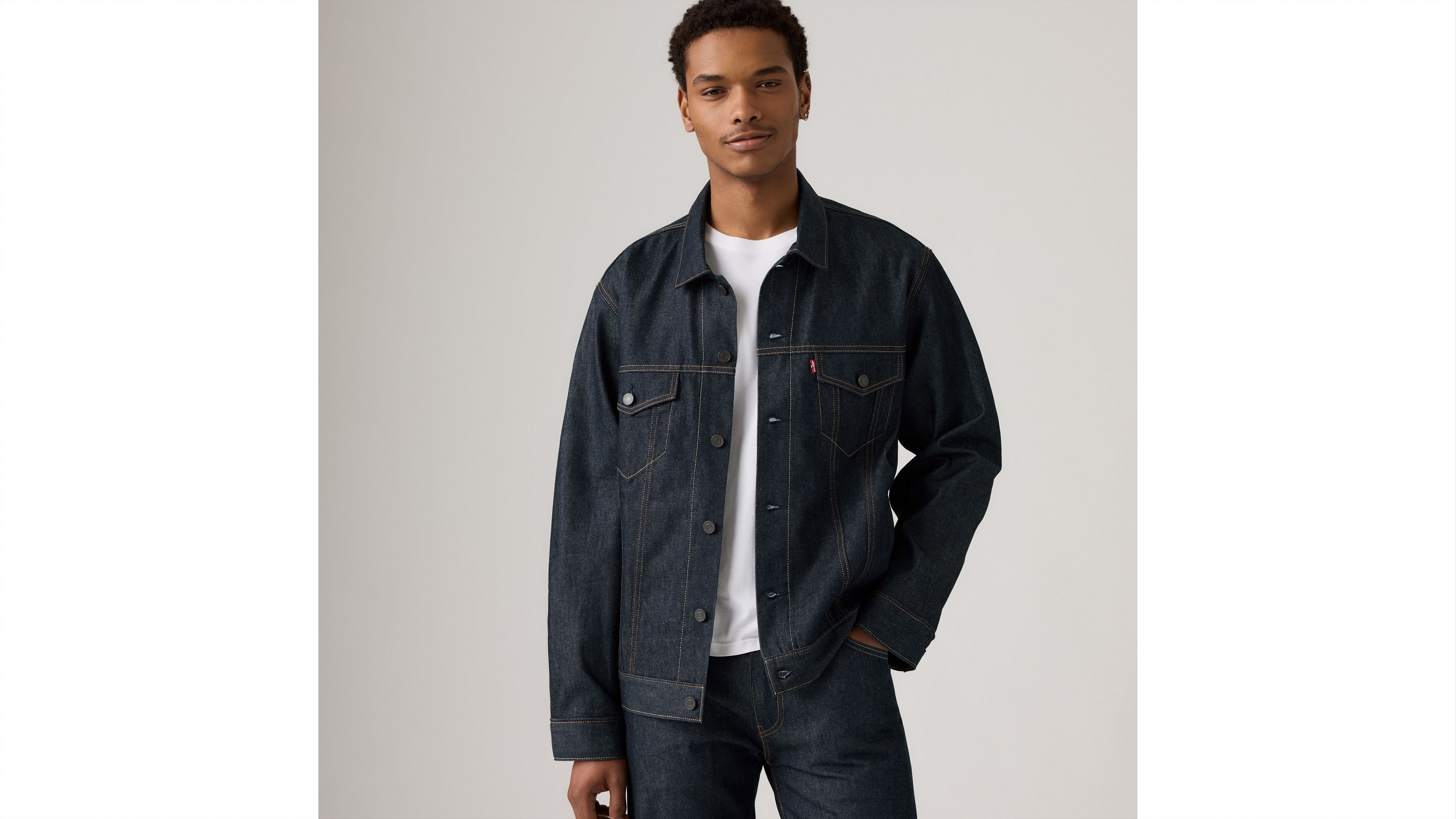 Relaxed Trucker Jacket - Blue | Levi's® KZ