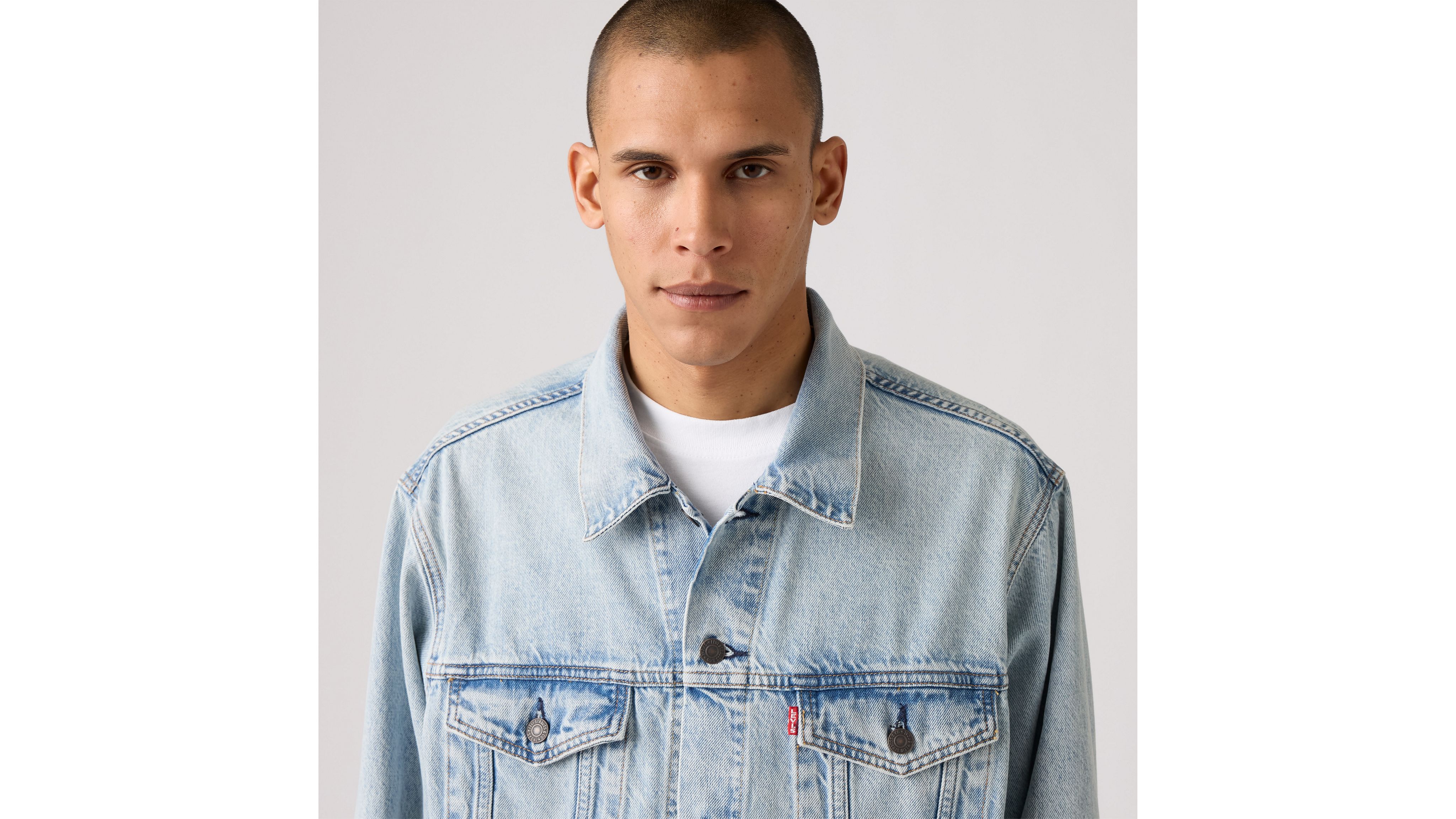 Relaxed Fit Trucker Jacket