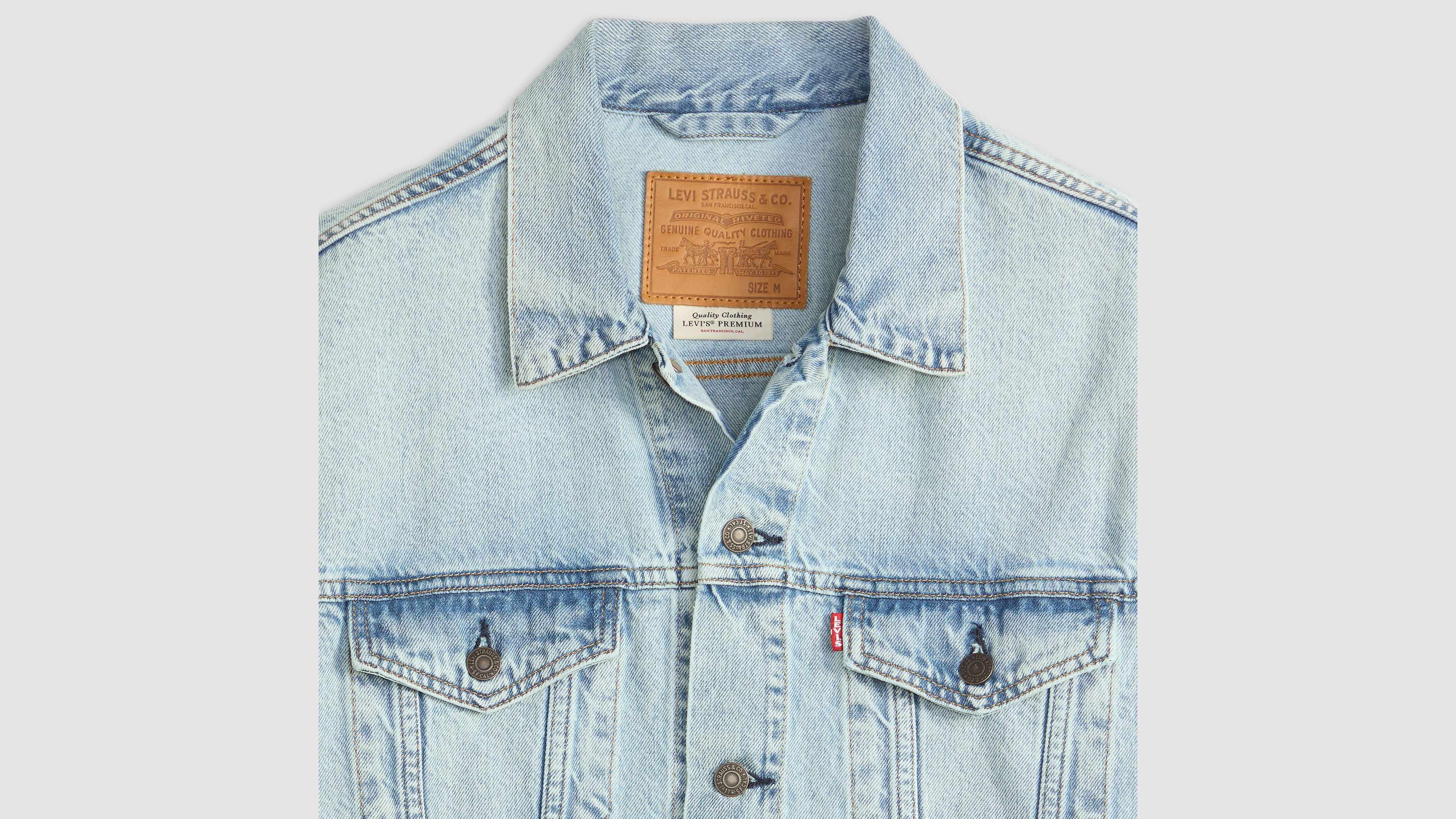 Relaxed Fit Trucker Jacket