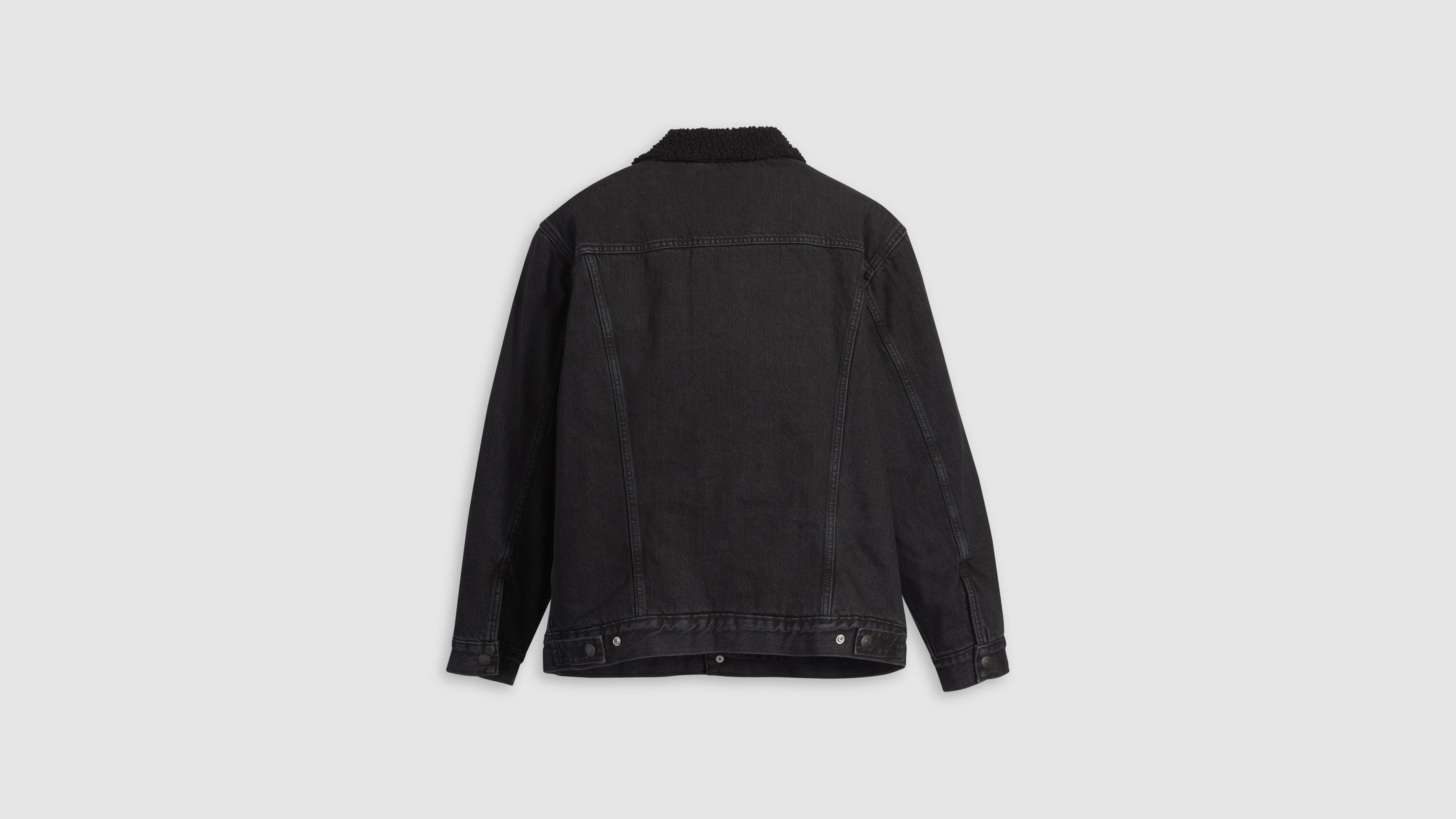 Relaxed Fit Sherpa Trucker Jacket 6