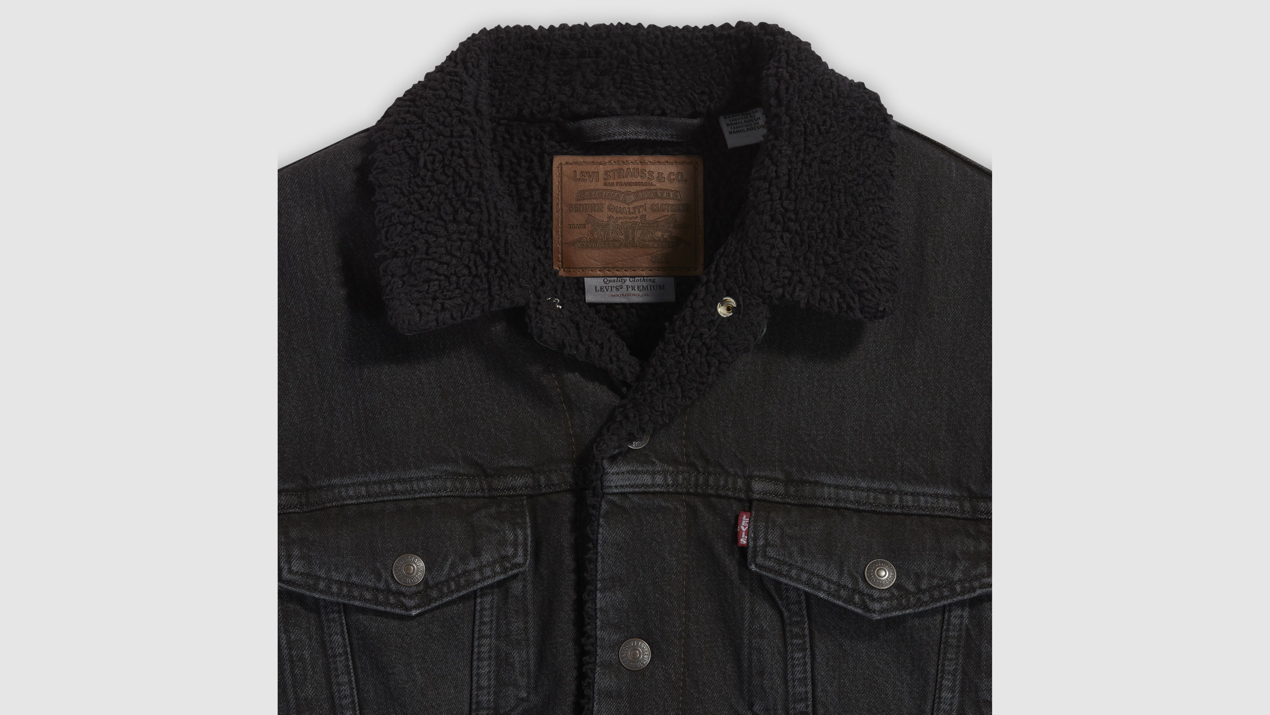 Relaxed Fit Sherpa Trucker Jacket 7
