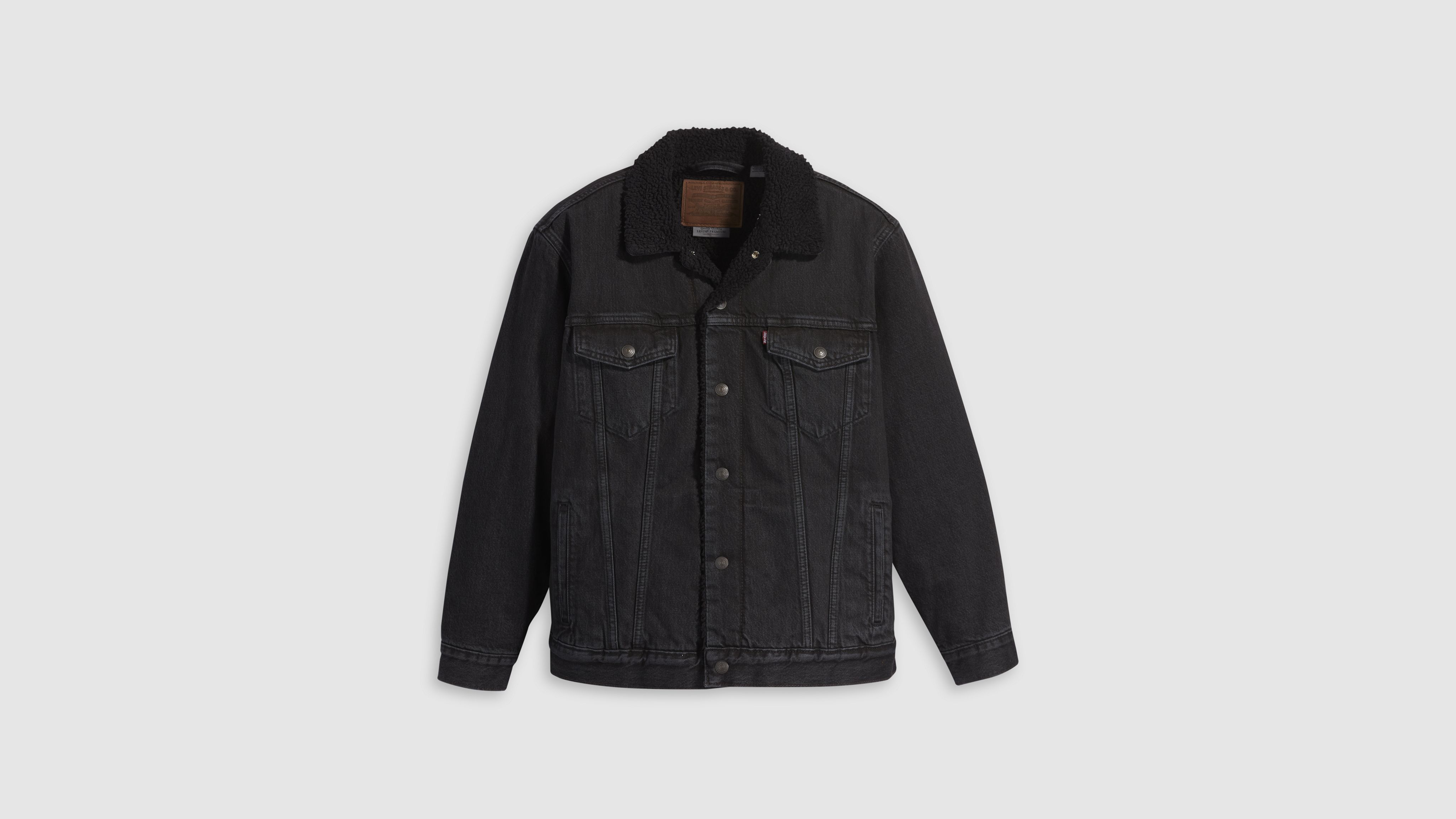 Relaxed Fit Sherpa Trucker Jacket 5