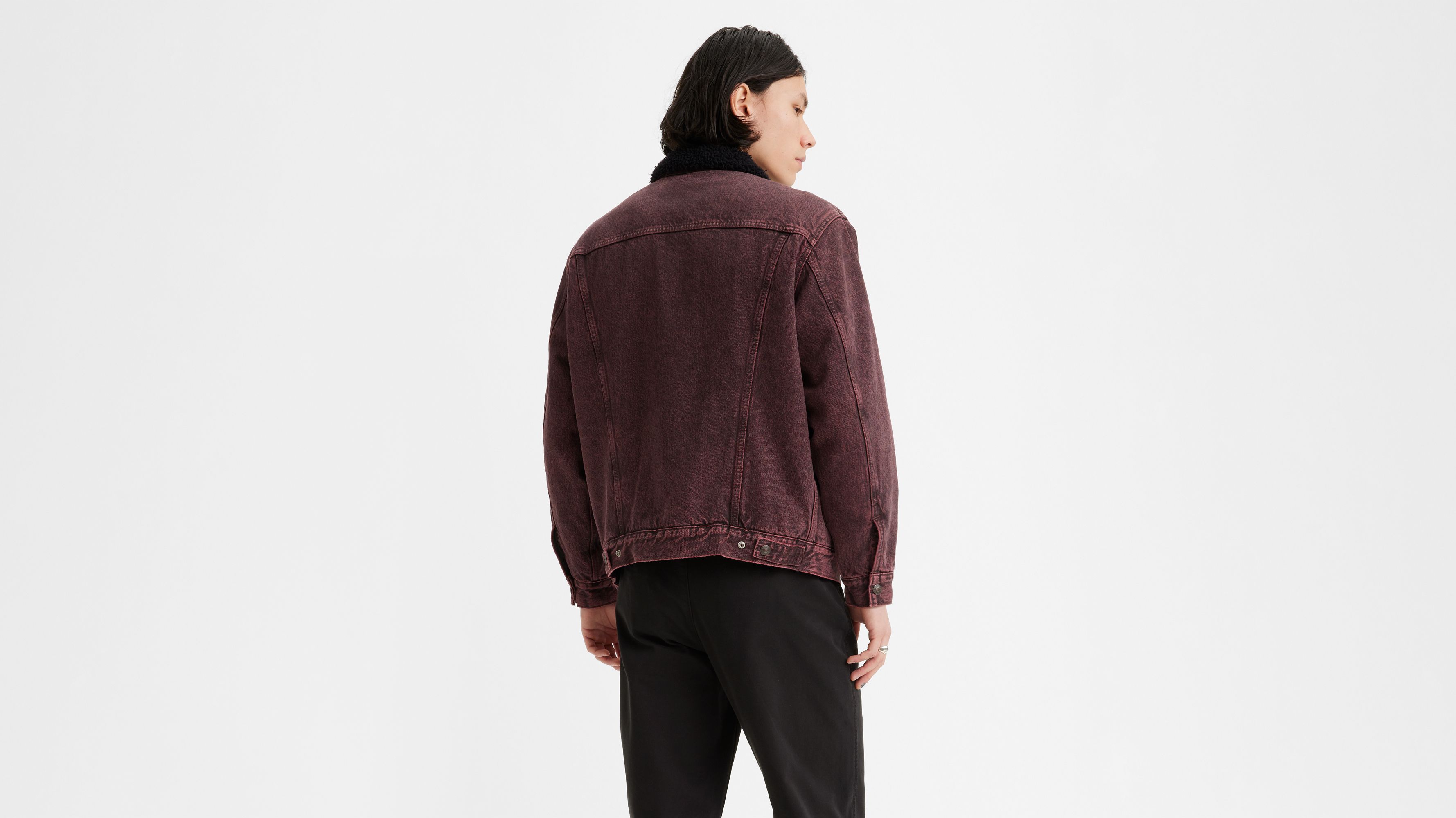 Relaxed Fit Sherpa Trucker Jacket 3