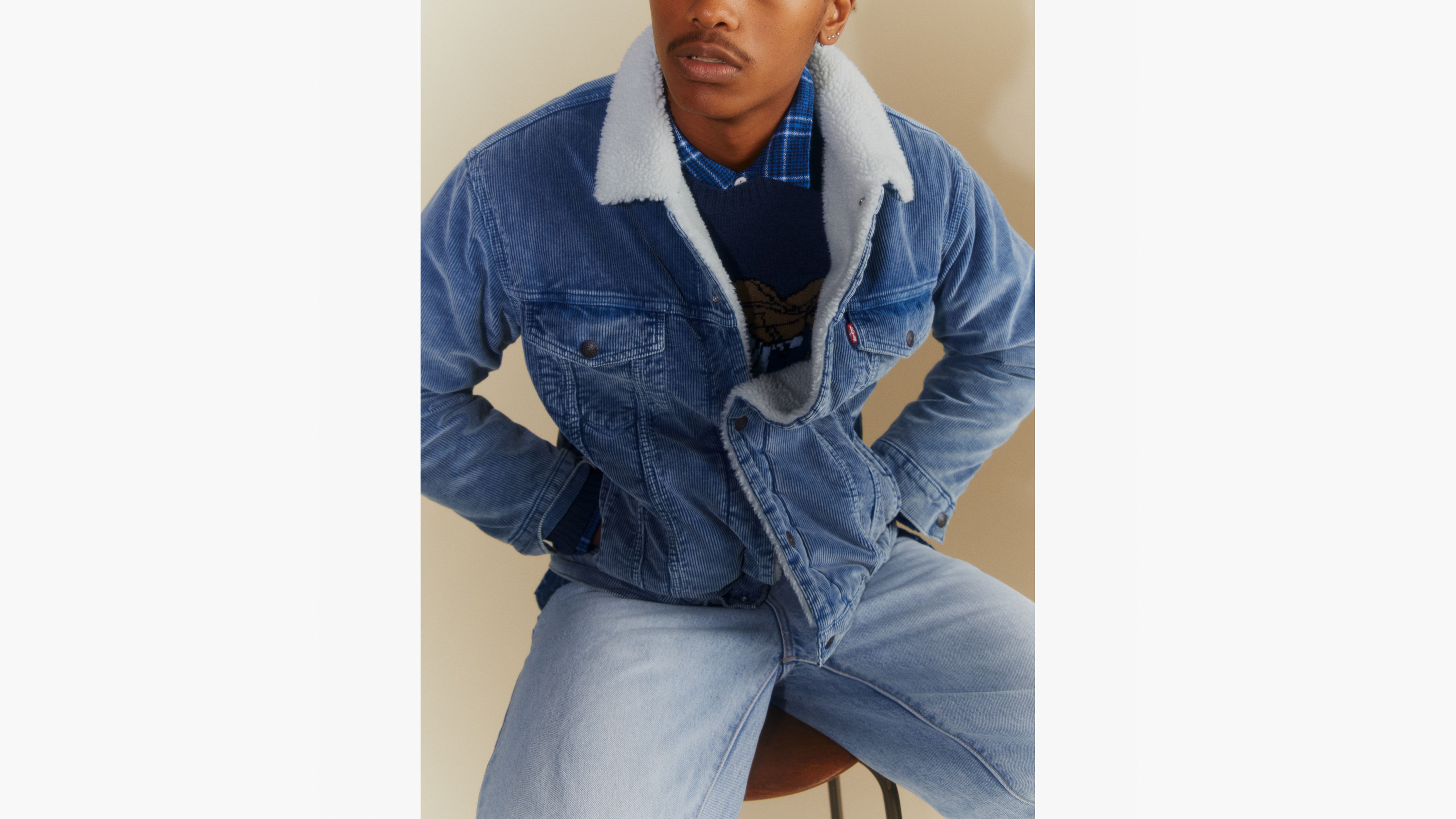 Relaxed Fit Trucker Jacket