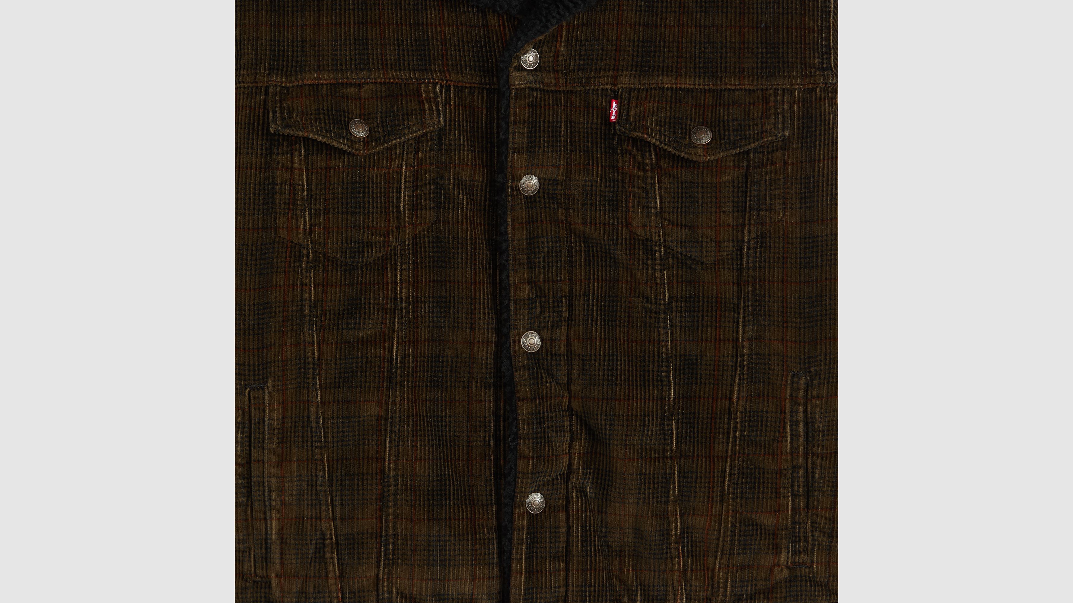 Relaxed Fit Sherpa Trucker Jacket