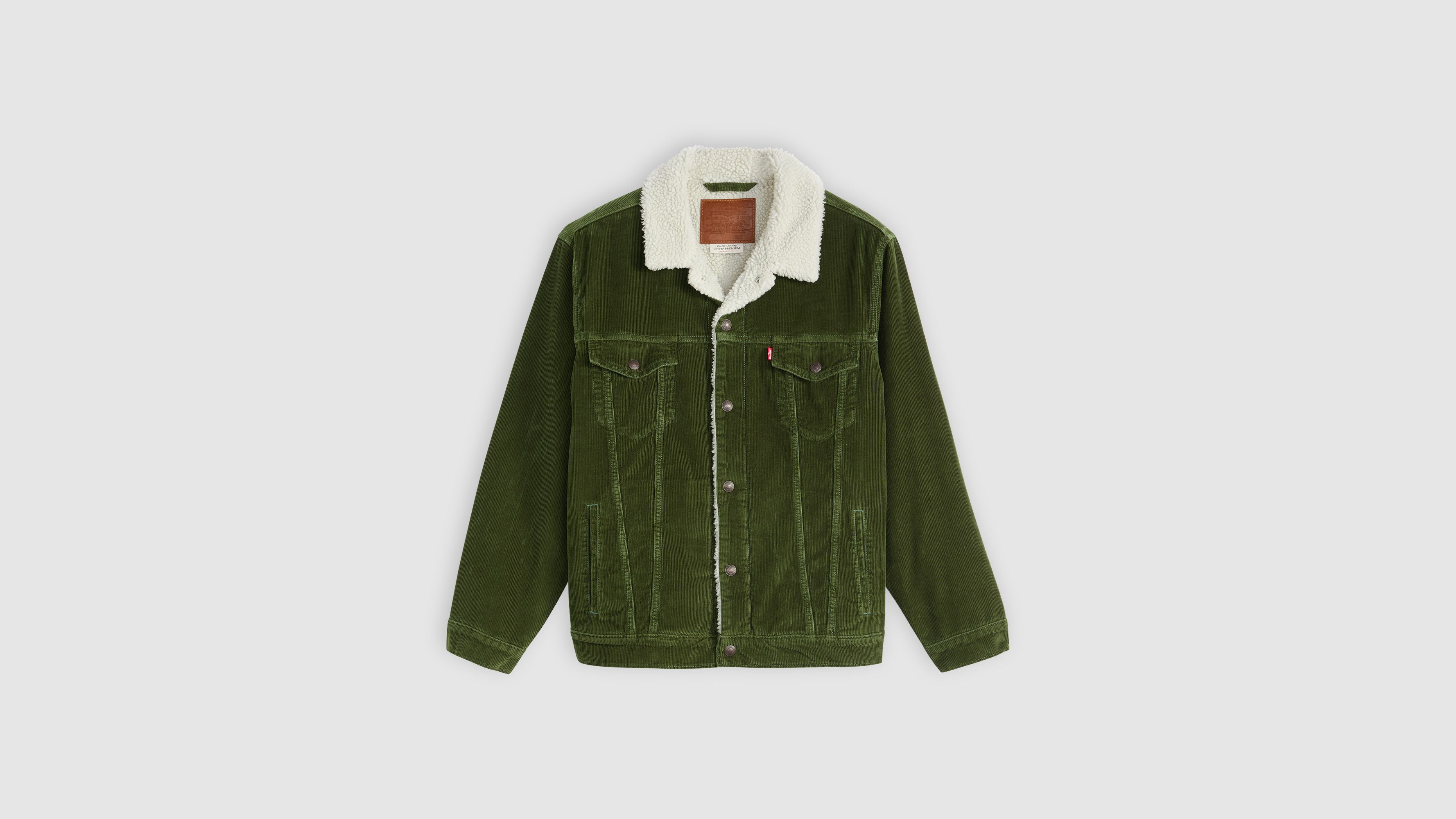 Relaxed Fit Sherpa truckerjack 5