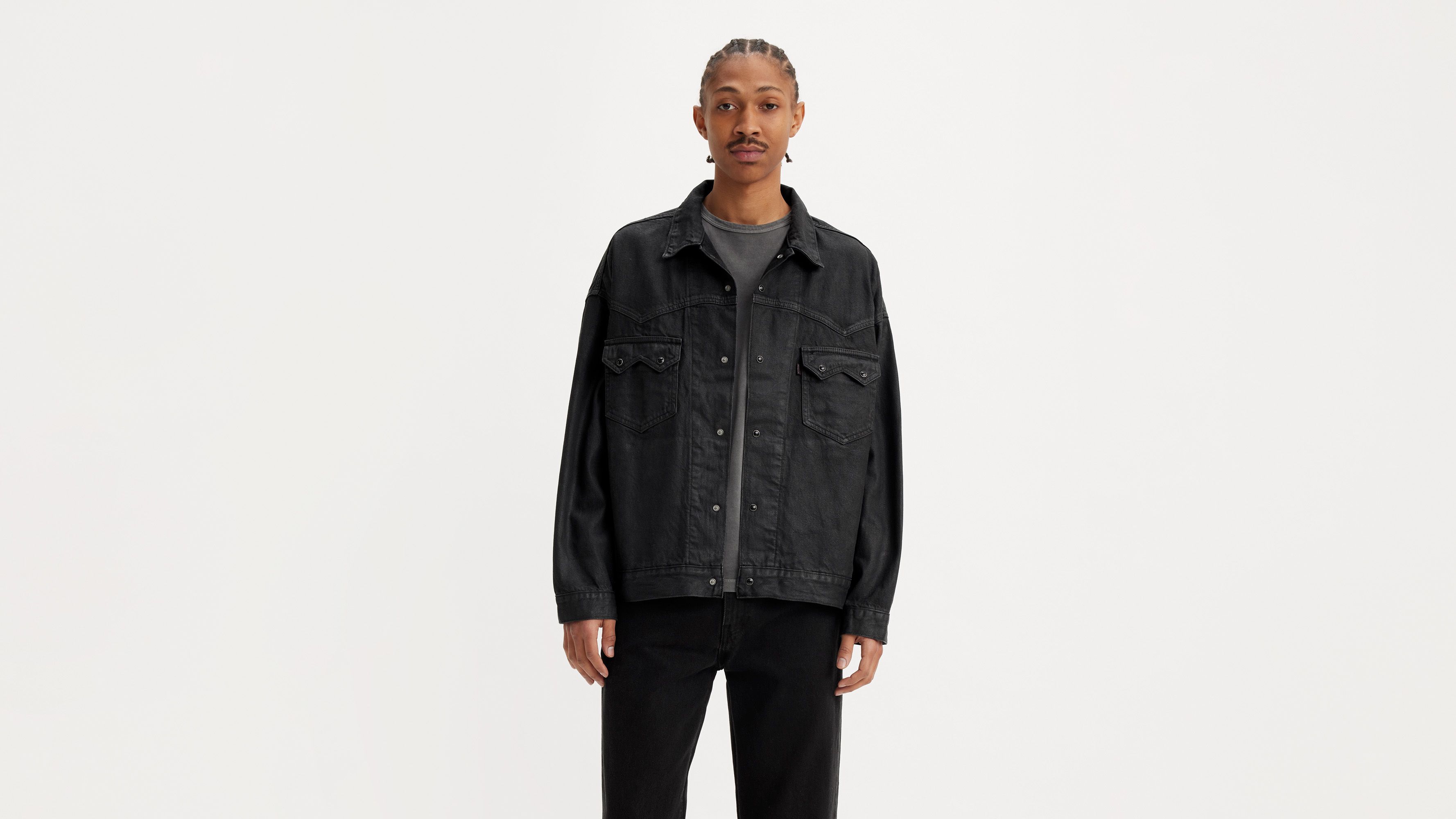 Western Trucker Jacket - Black | Levi's® LI