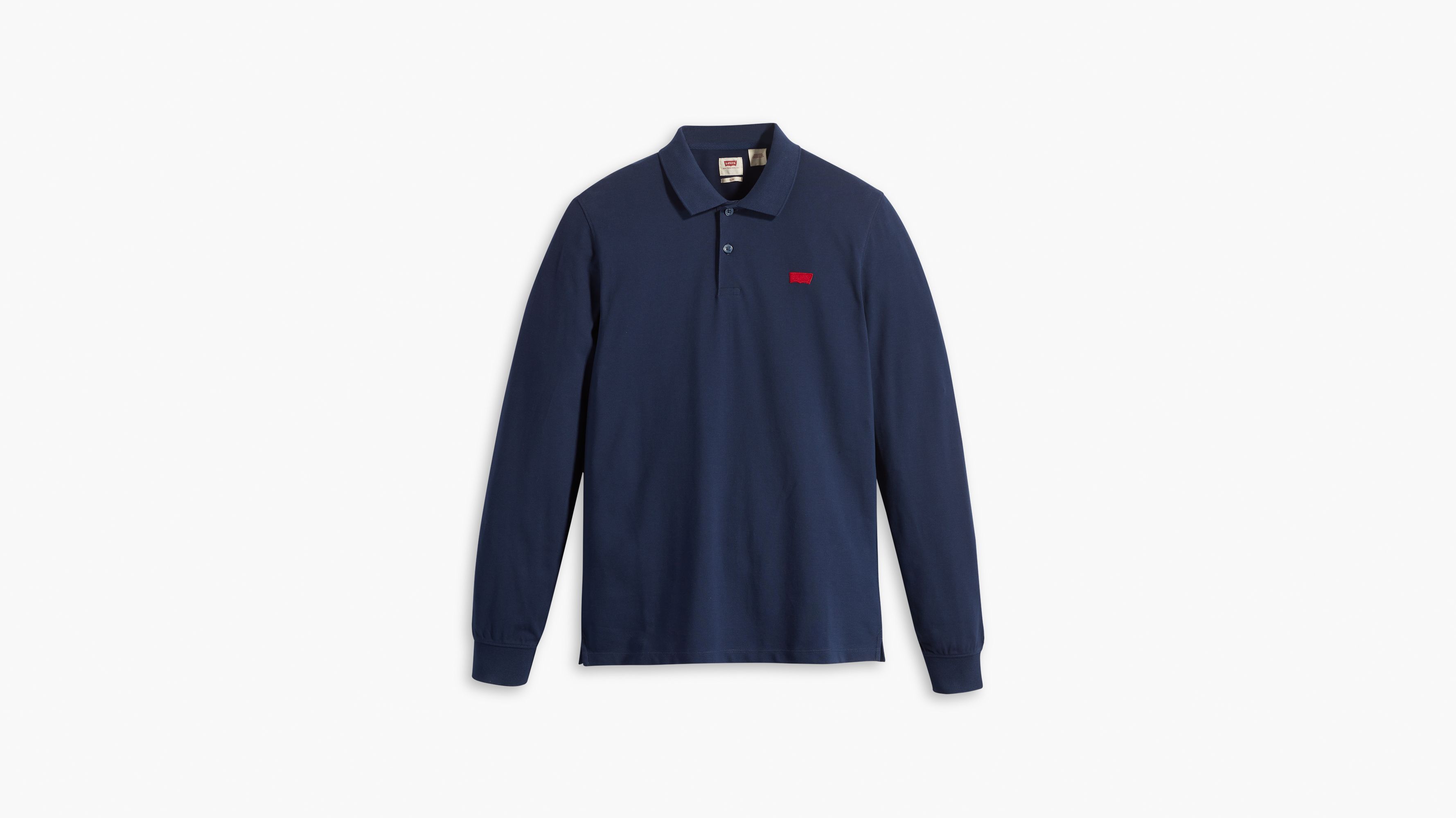 Long Sleeve Slim Housemark Polo 5