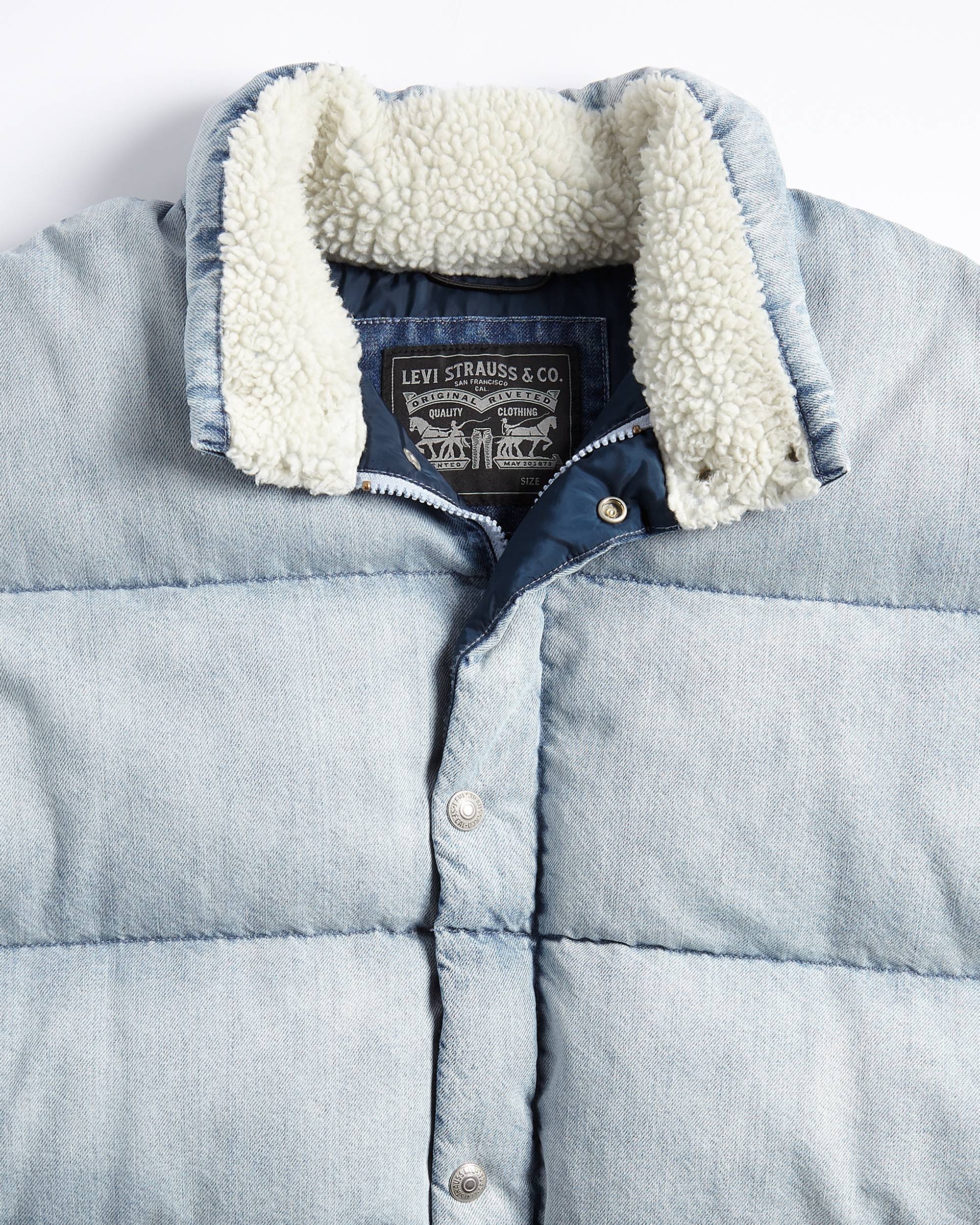Western Super Puffer Jacket - Blue | Levi's® US Western Super Puffer Jacket - Blue | Levi's® US