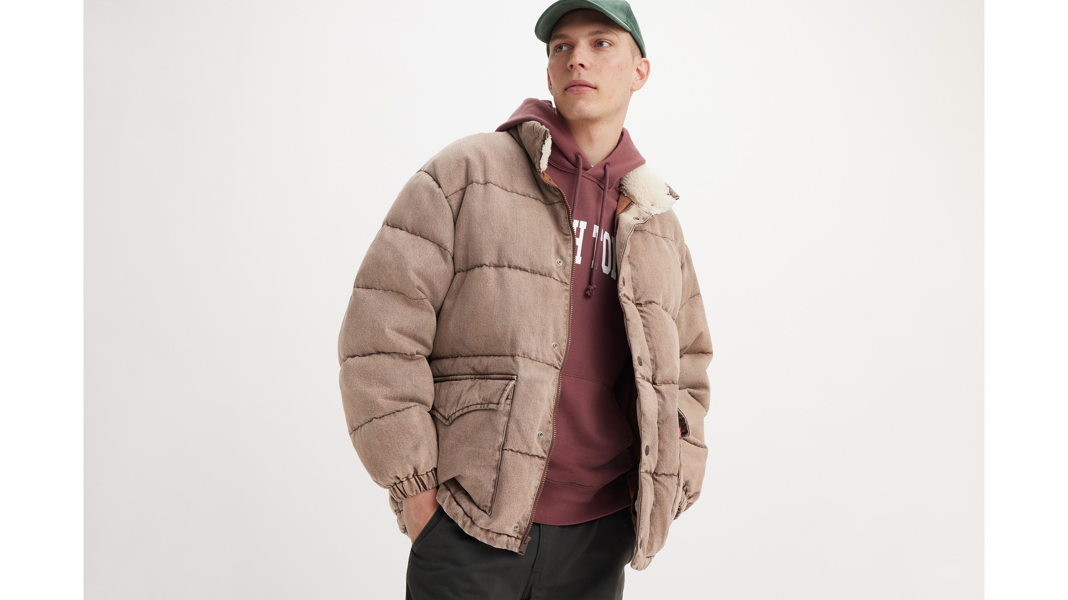 Urban outfitters puffer hot sale jacket mens