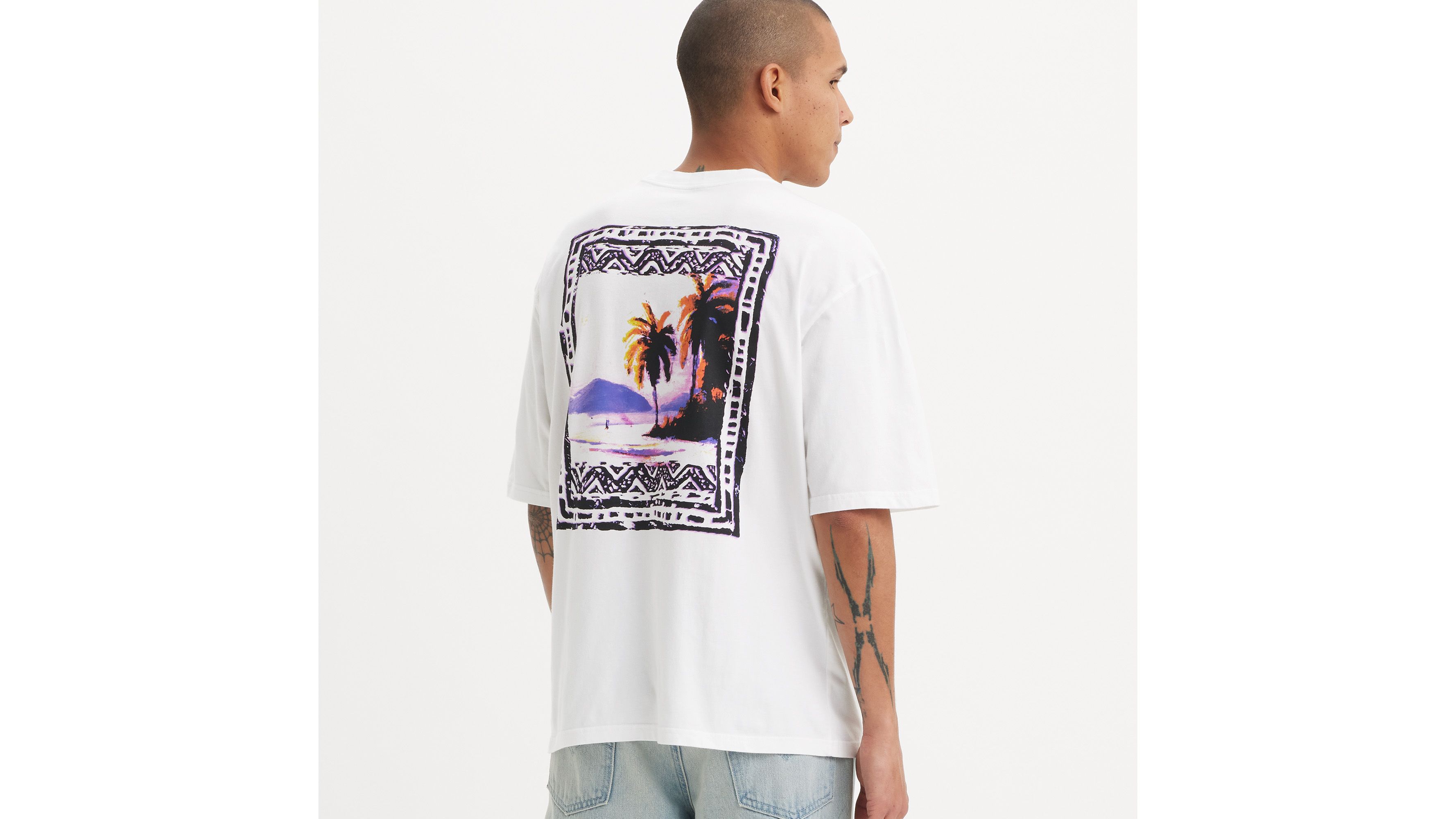 lohen HALF SLEEVE T-SHIRT Tシャツ 2024AW PRE ORDER】Voxy line cropped T shirt – LOHEN