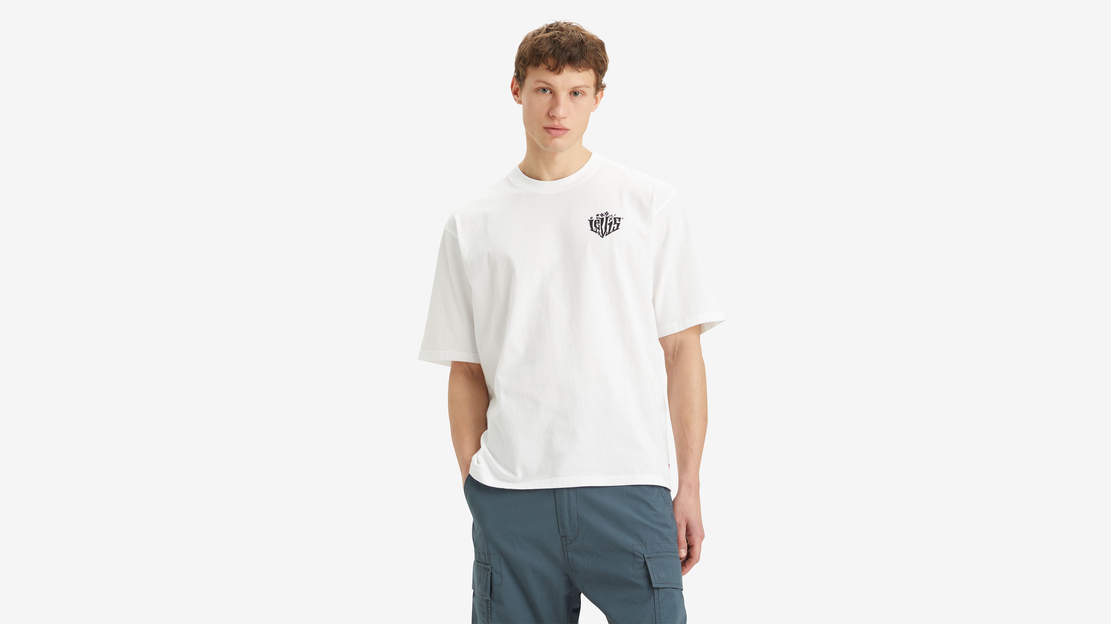 Half Sleeve Tee - White | Levi's® LU