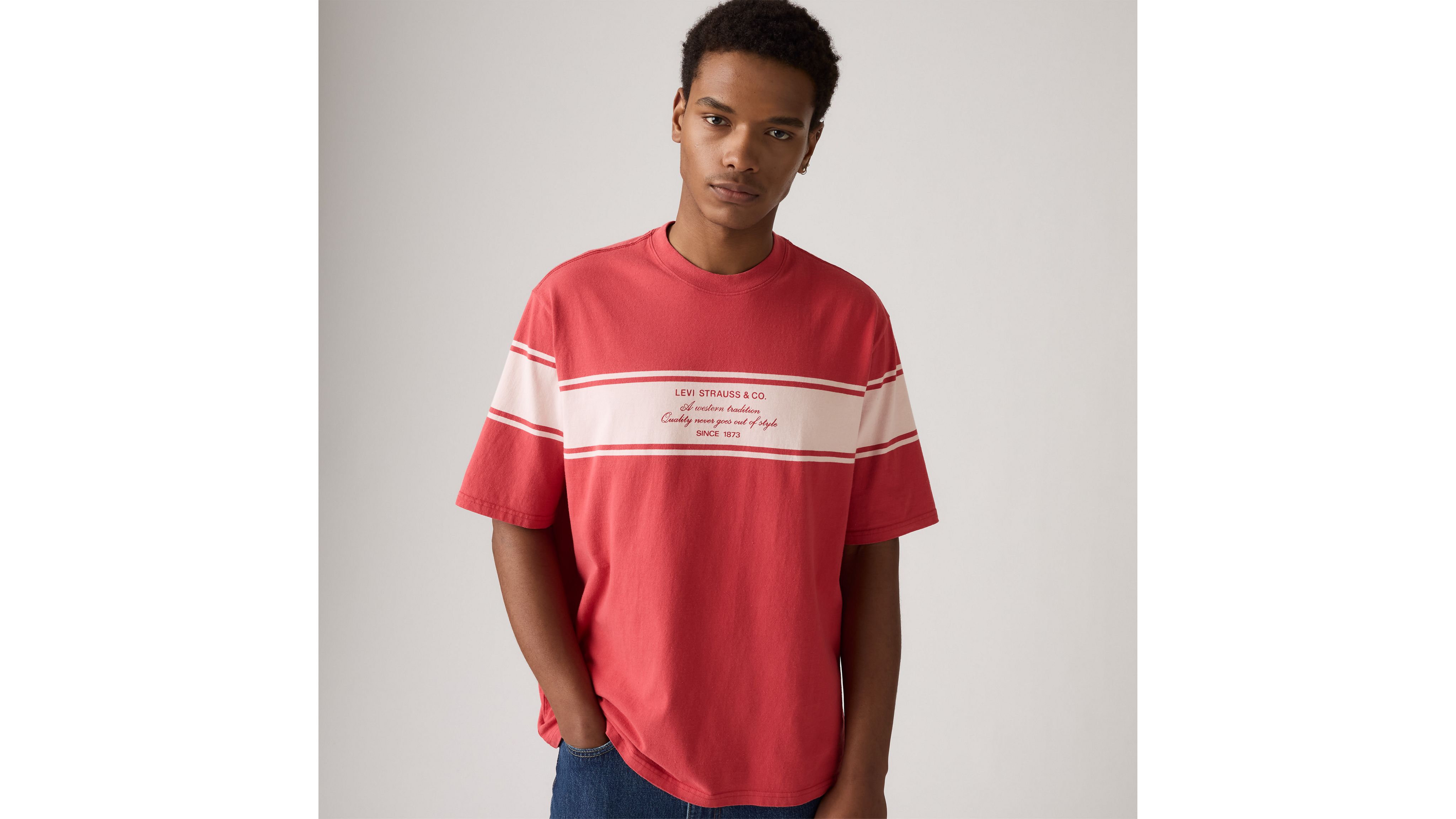Half-sleeve T-shirt - Red | Levi's® US