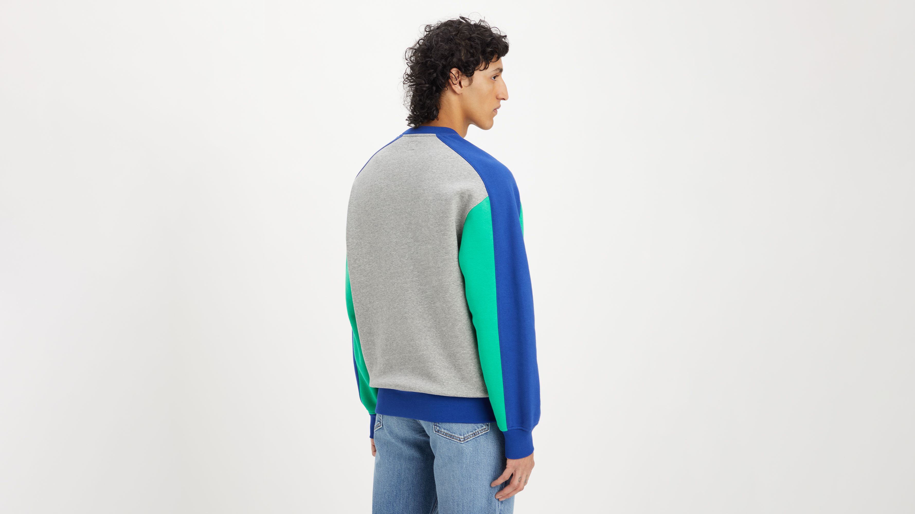 Colorblocked Crewneck Sweatshirt - Multi-color | Levi's® US