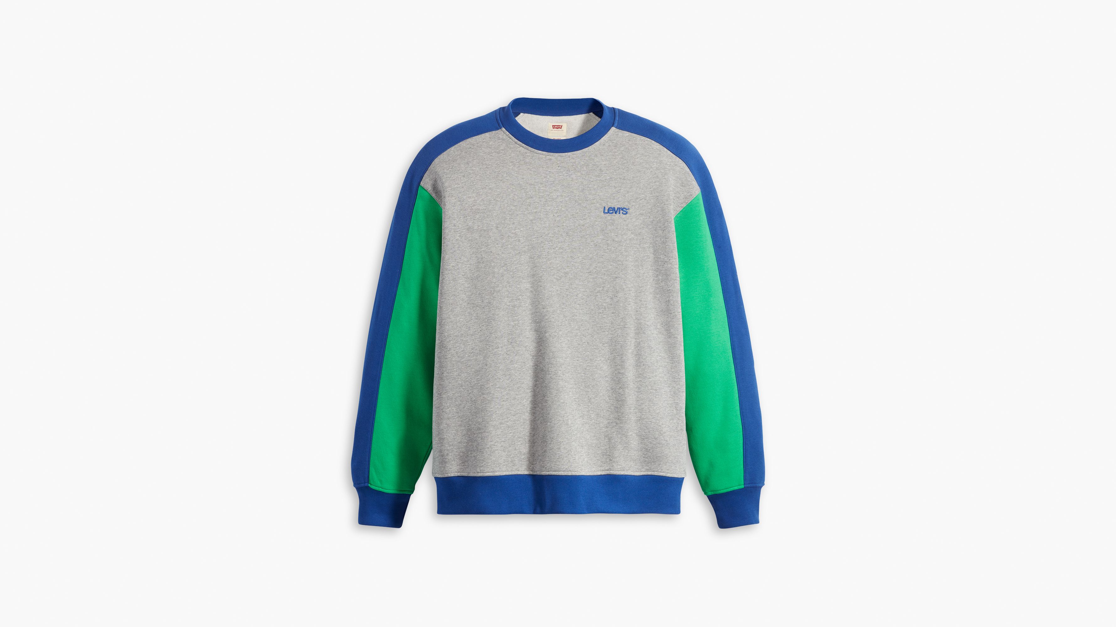 Colorblocked Crewneck Sweatshirt