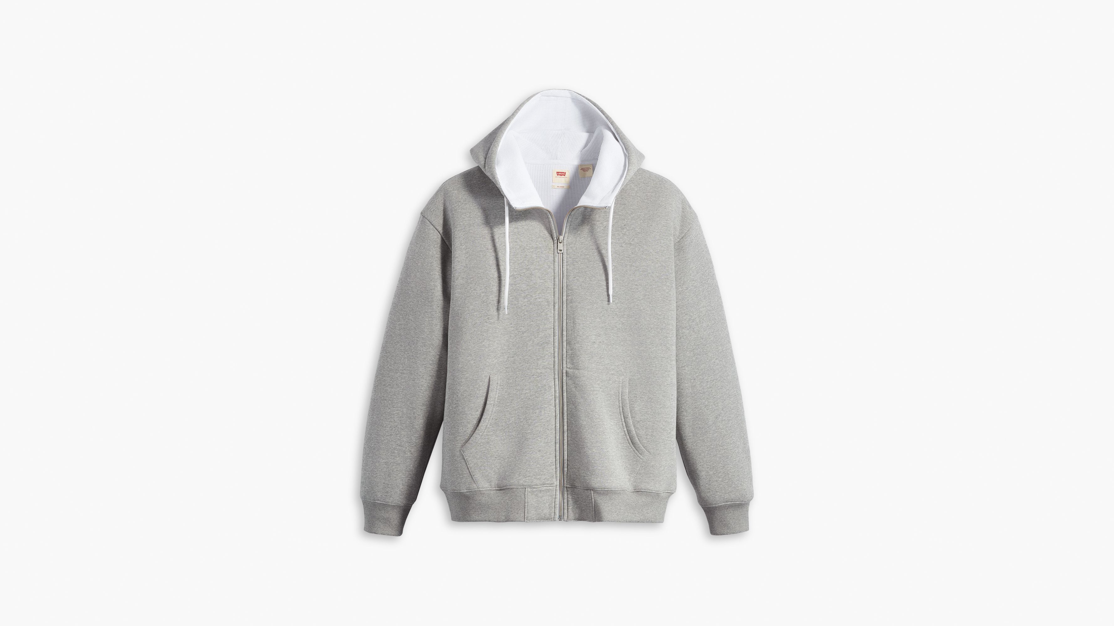 Departwest Layered Hoodie - Men's Sweatshirts in Moss Grey