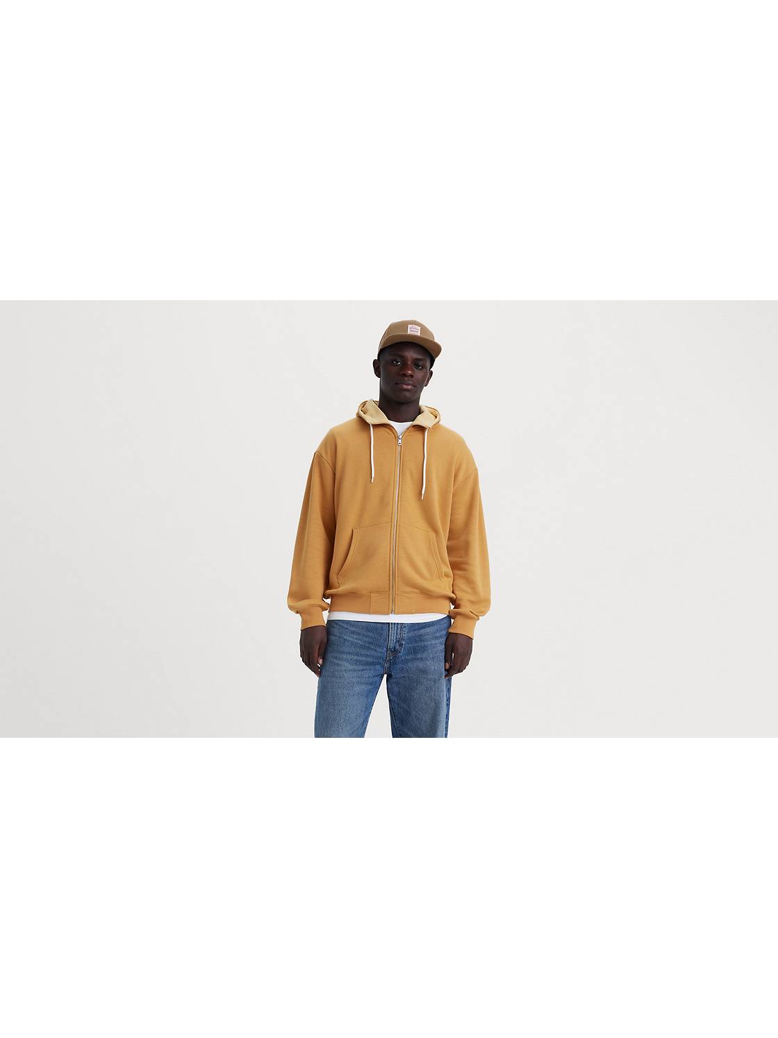 Men's Yellow Hoodies & Sweatshirts