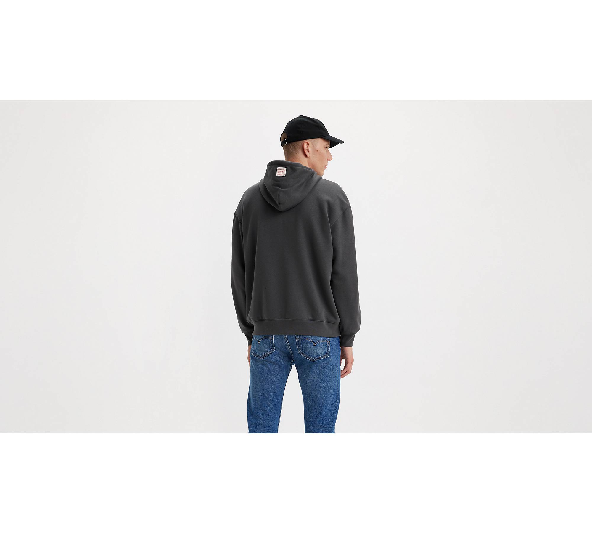 Workwear Zip-up Hoodie Sweatshirt - Black | Levi's® CA