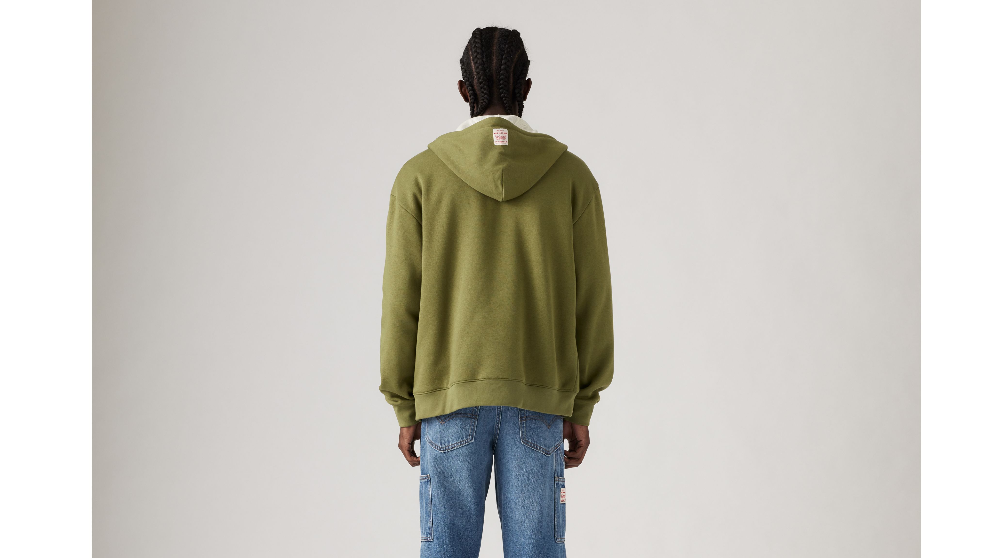 Full-zip Workwear Hoodie - Green | Levi's® US
