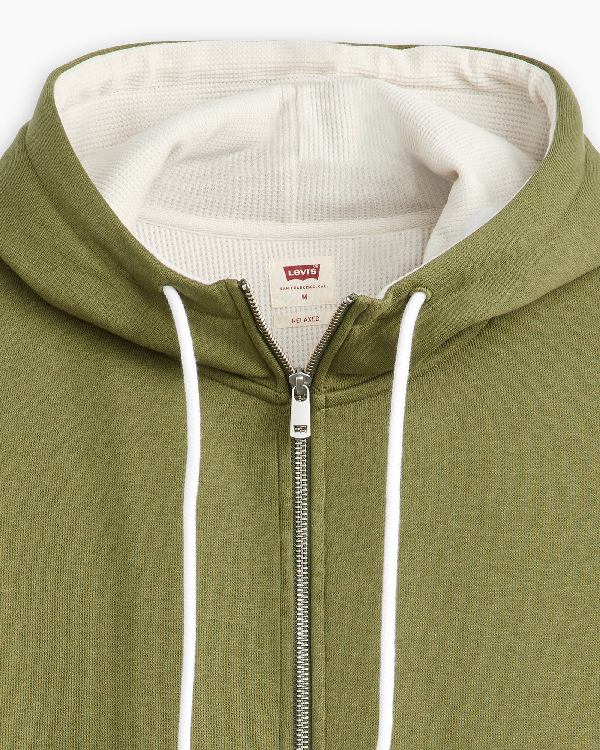 Full-zip Workwear Hoodie - Green | Levi's® US Full-zip Workwear Hoodie - Green | Levi's® US