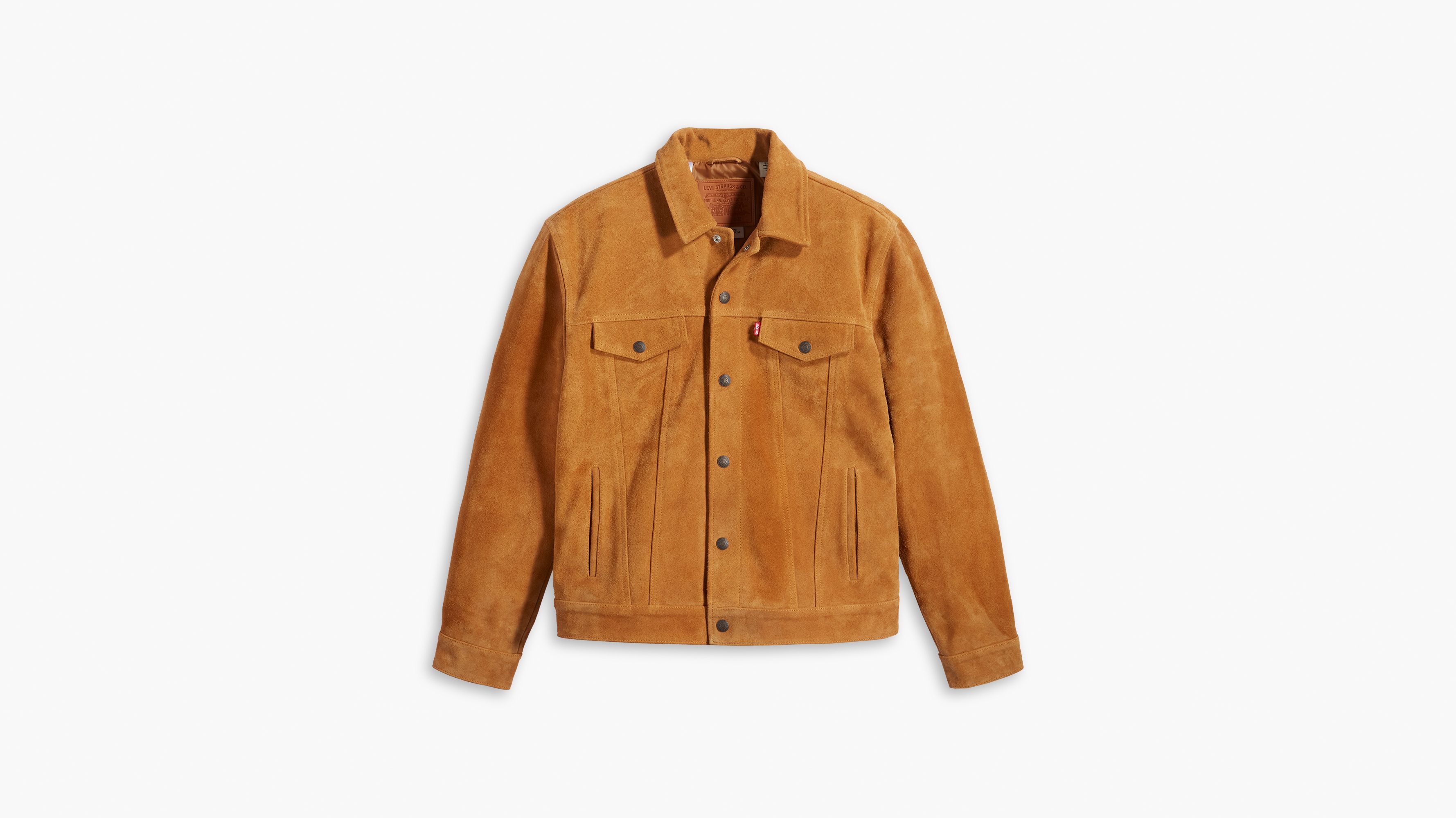 Highland Suede Trucker Jacket