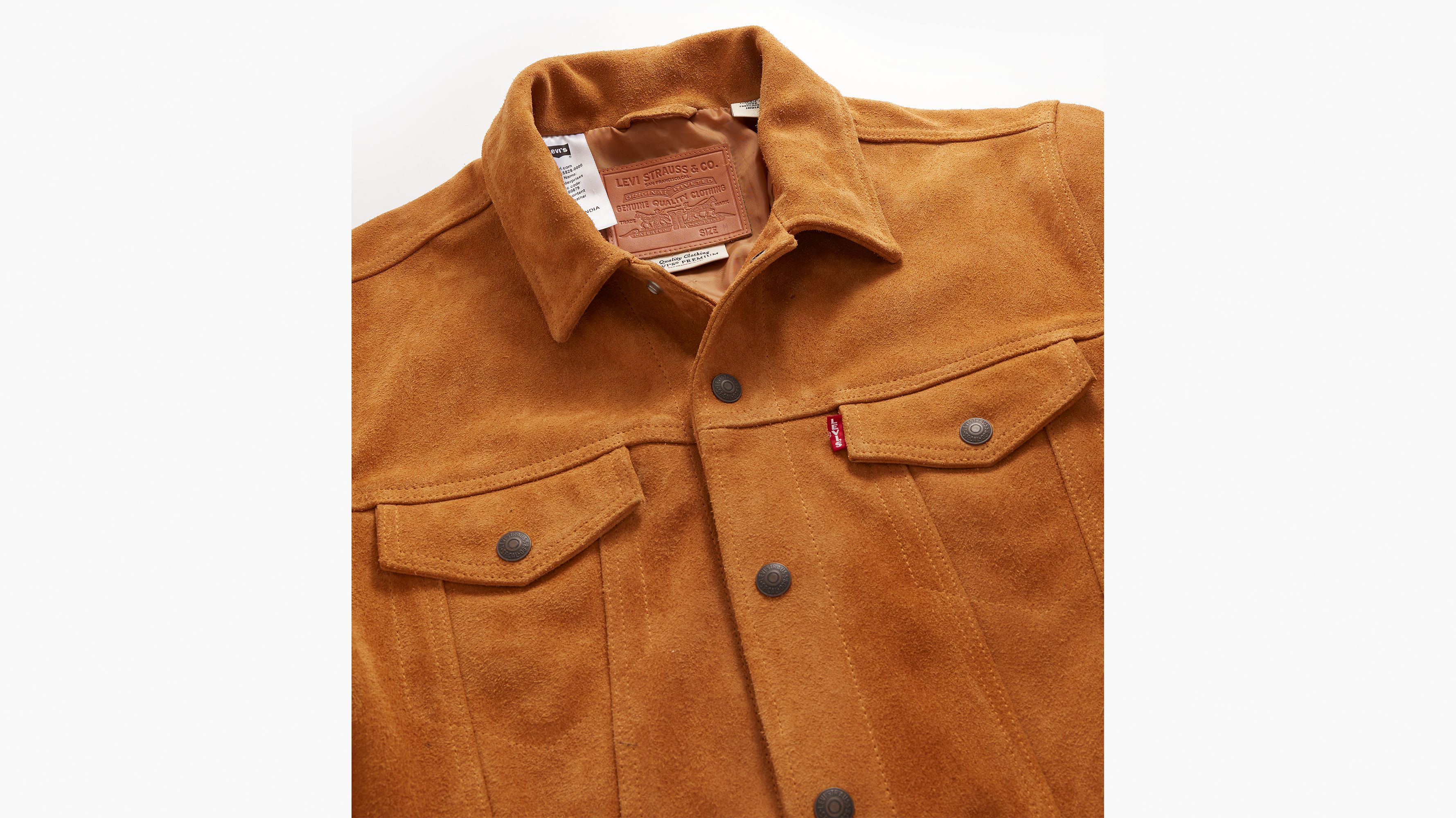 Orvis suede trucker clearance jacket