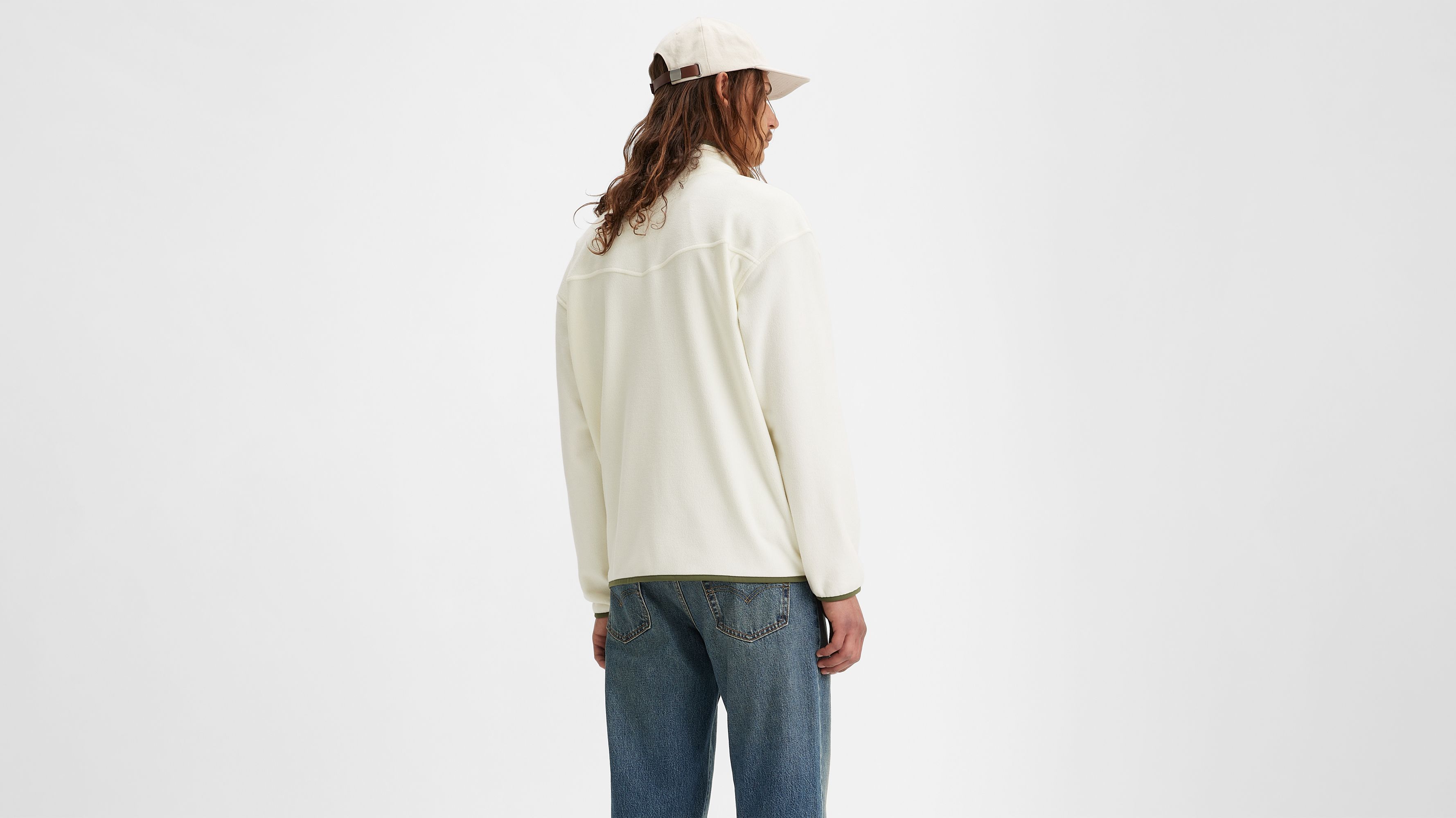 Barstow Fleece Snap Up Sweatshirt 2