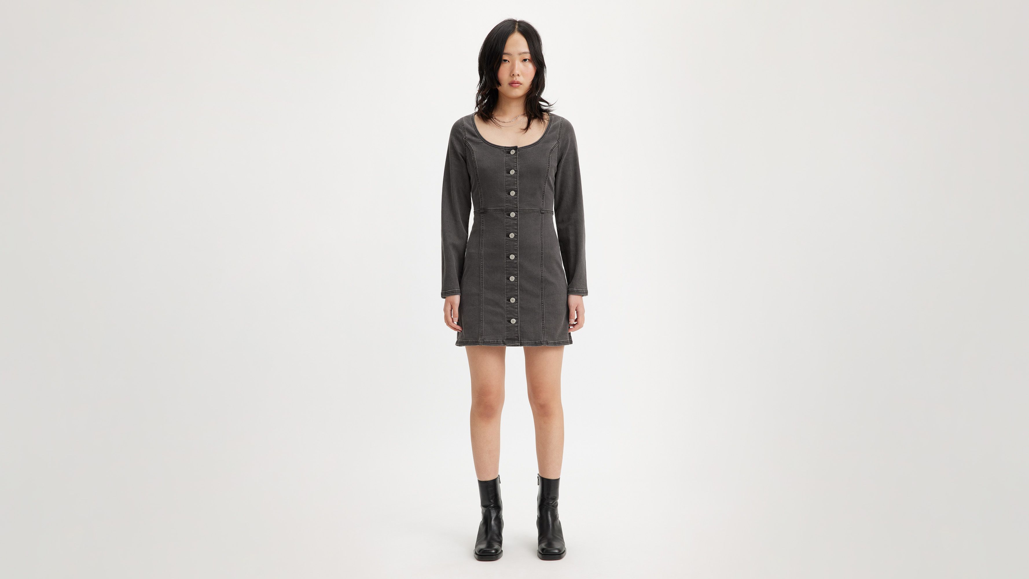 Veda Denim Dress - Black | Levi's® US