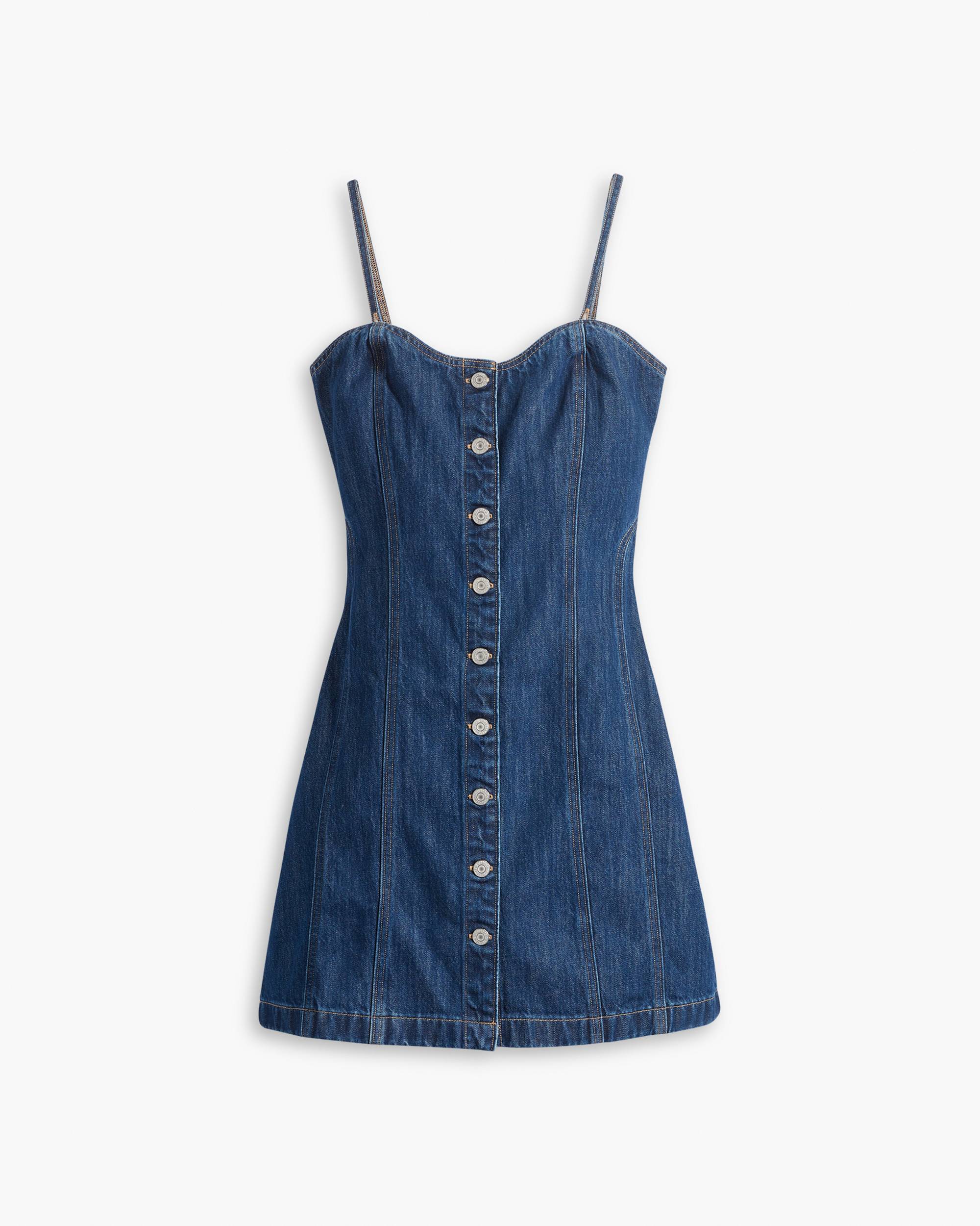 Malene Bustier Dress - Medium Wash | Levi's® US Malene Bustier Dress - Medium Wash | Levi's® US