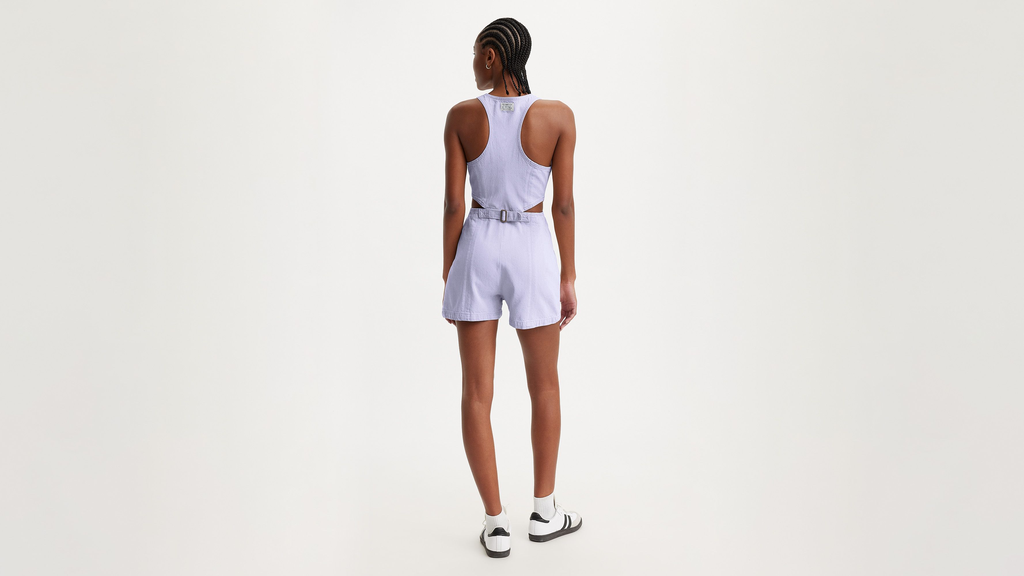 Ameri❤︎CONSTRUCTIVE RIBBON ROMPERS AMERI CONSTRUCTIVE RIBBON ROMPERS Black M