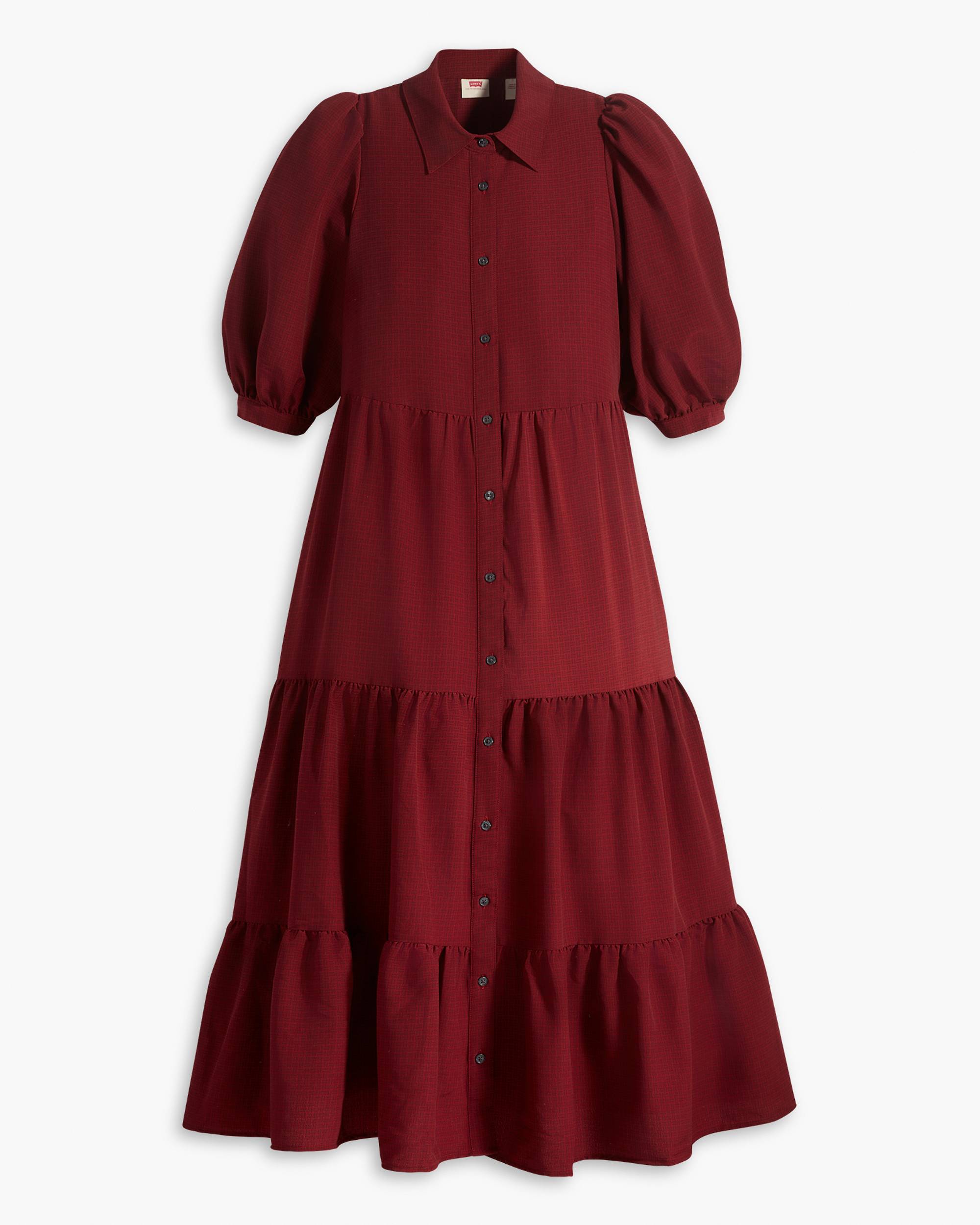 Cynthia Midi Dress - Red | Levi's® US Cynthia Midi Dress - Red | Levi's® US