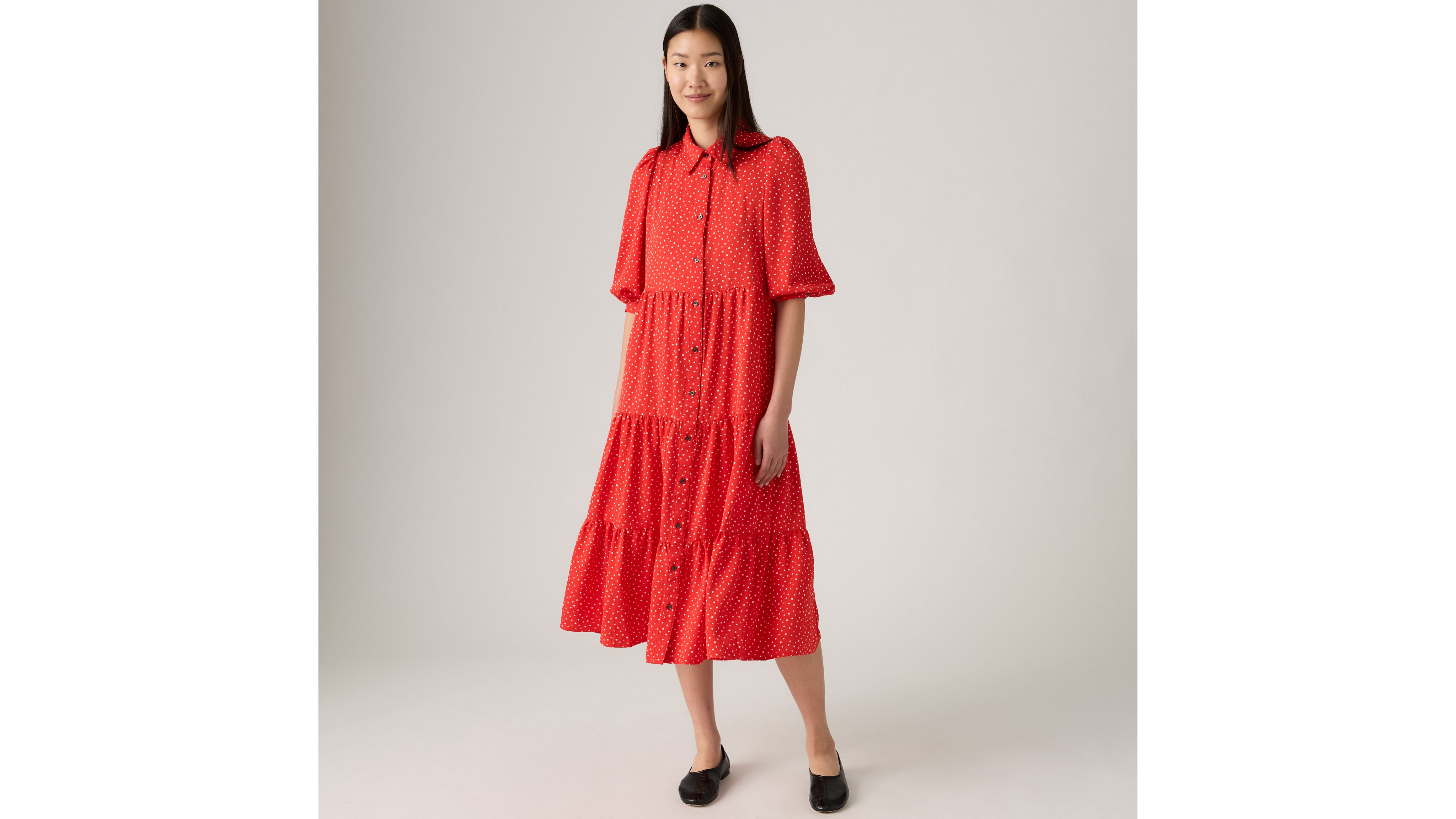 LEVI'S CYNTHIA MIDI DRESS 