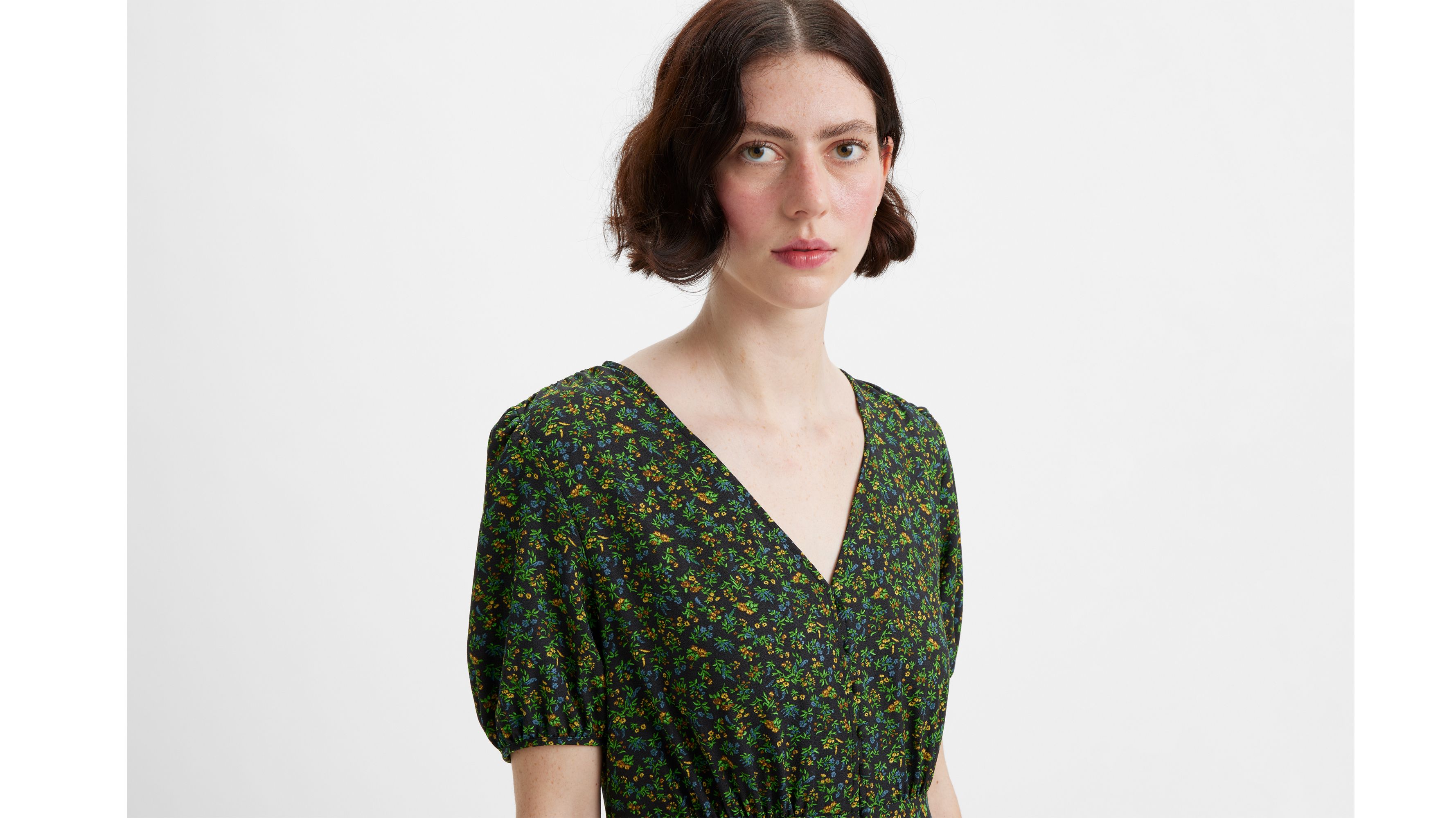 【関税込】PhaseEight ワンピース☆Lizzie Floral Midi Dress, M Buy Phase Eight Black Petite Lizzie Floral Midi Dress from