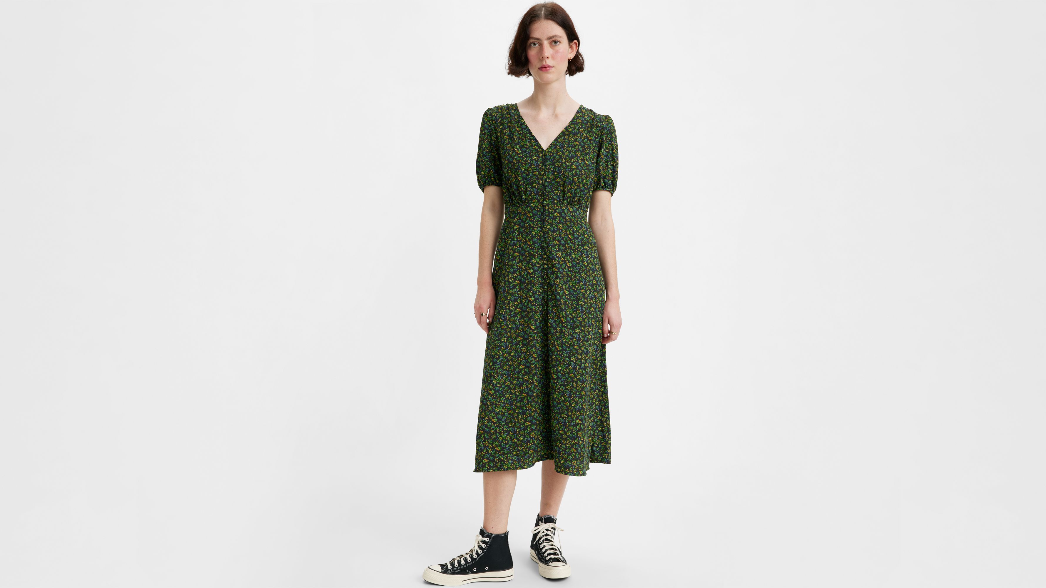 【BAON】Tuda Check Ribbon Tiered Midi One Piece yzyvcfvqi5rbxhq4ftjx__80205.