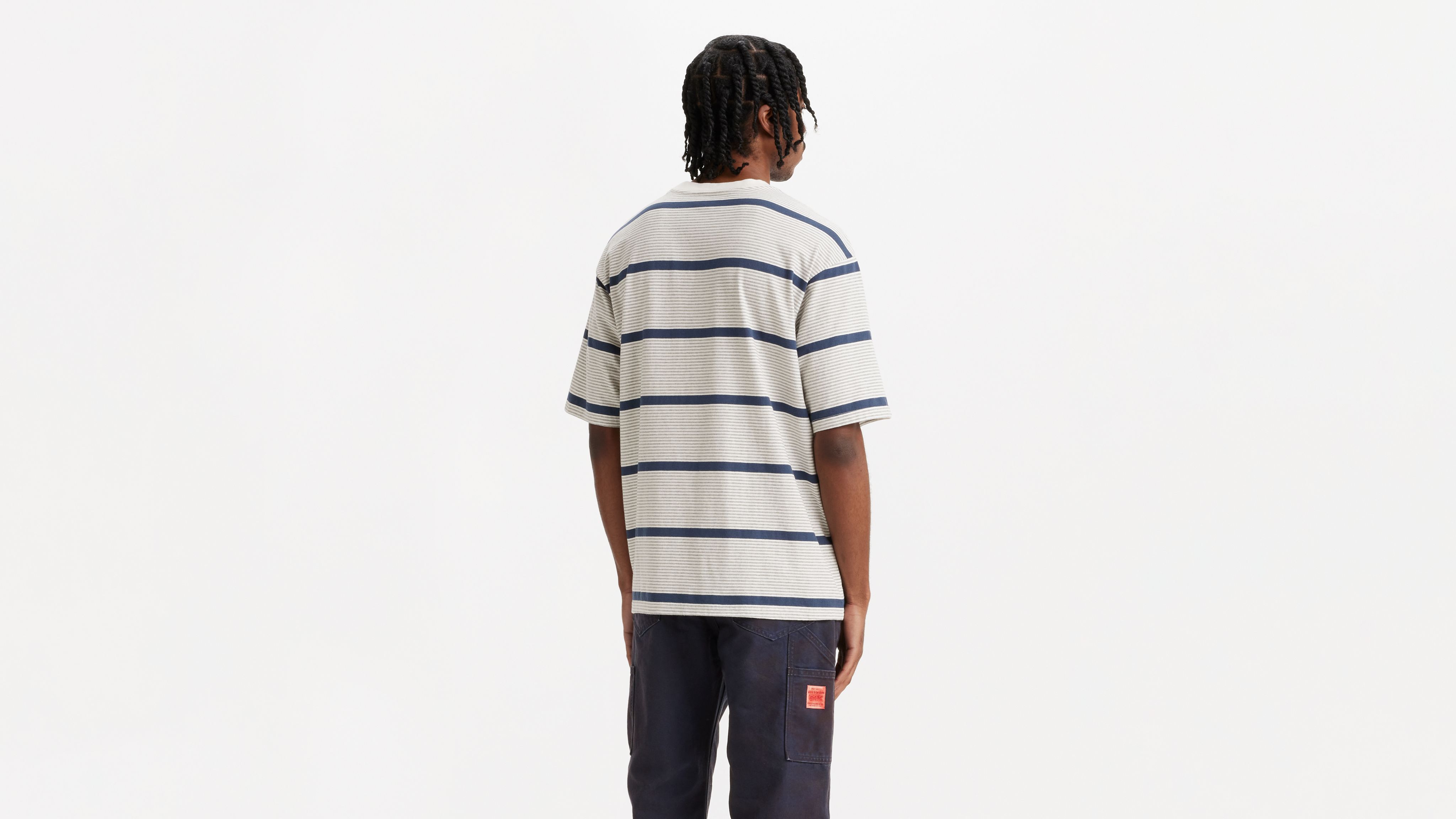 Tシャツ・カットソー 120%LINO SS25 SLIM FIT SHIRT (32ALIM19QB 0000115000054) Men's Long-sleeve T-shirt with logo embroidery | White | Diesel