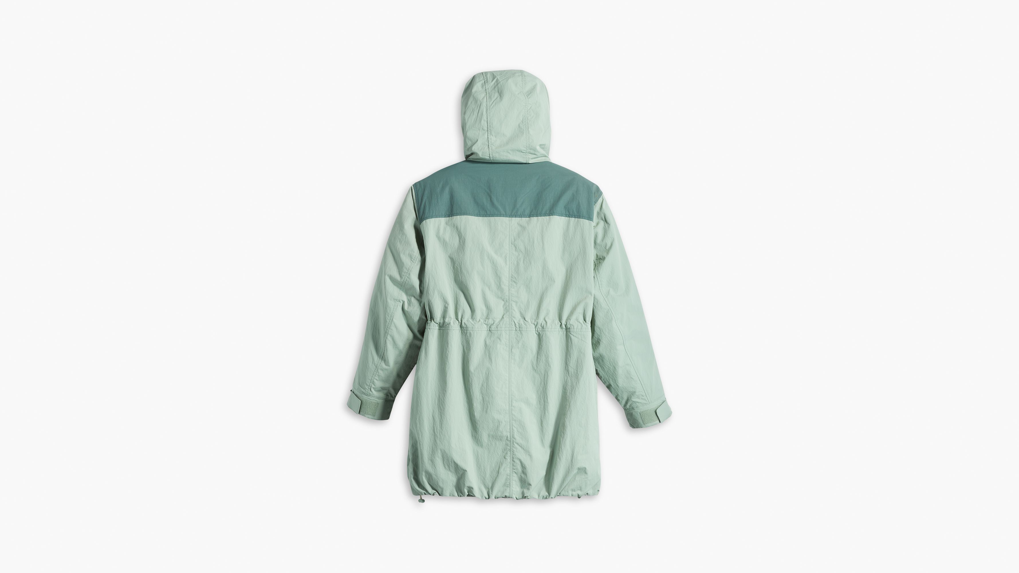 Levi's nylon 4 hot sale pocket rain jacket