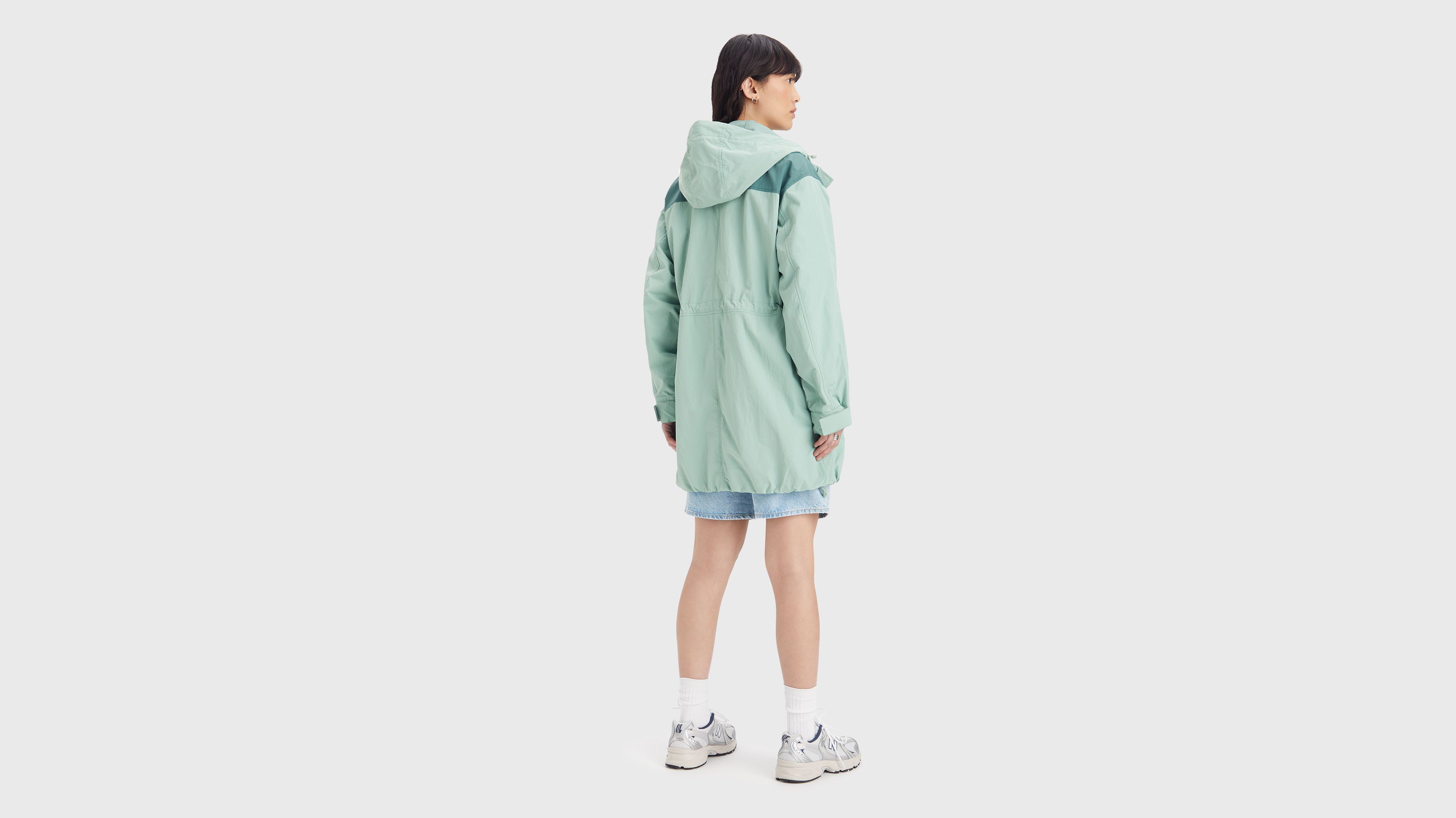 Levi's nylon 4 store pocket rain jacket