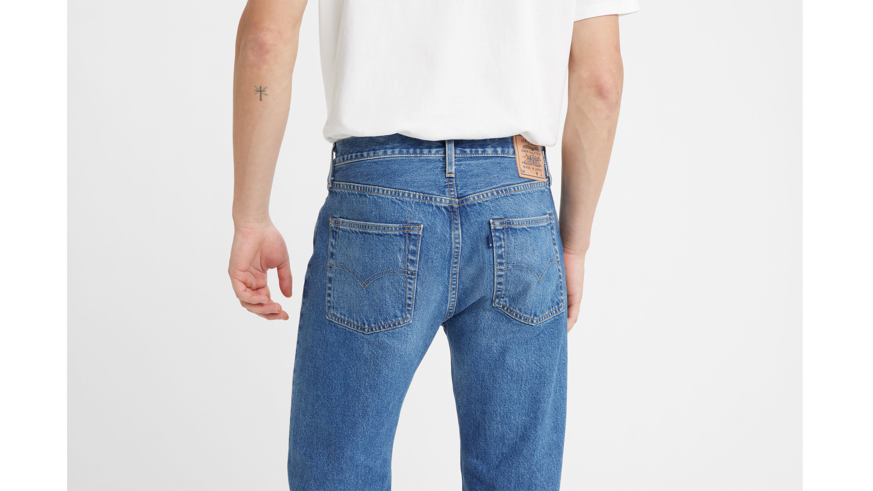 Made In Japan 1980's 501® Original Fit Men's Jeans - Medium Wash