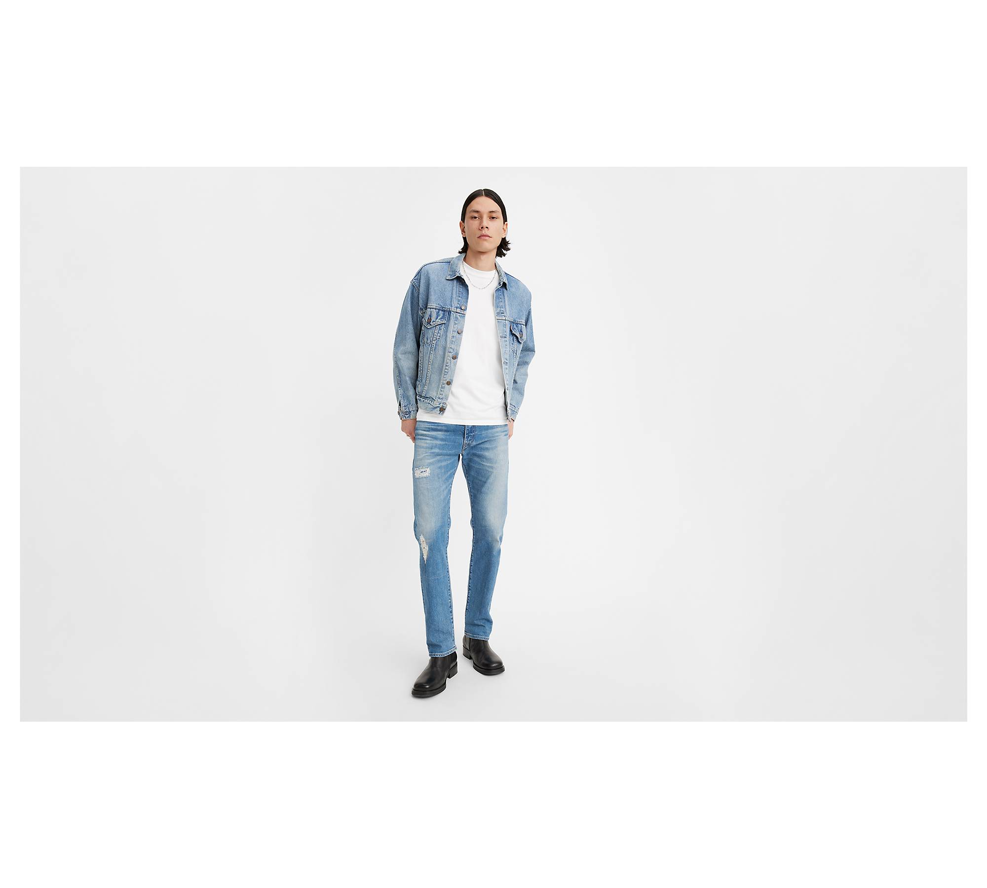 511™ Slim Fit Selvedge Men's Jeans - Dark Wash