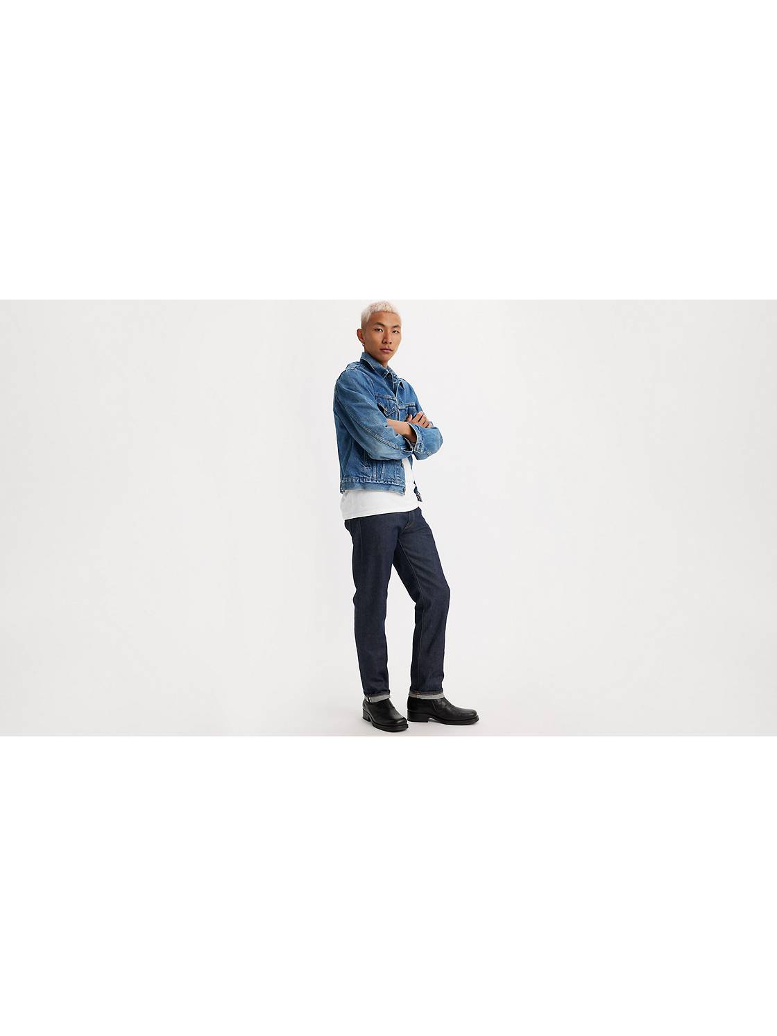 Men's Comfort Wear Slim Fit Jeans - Goodfellow & Co™ Dark Blue