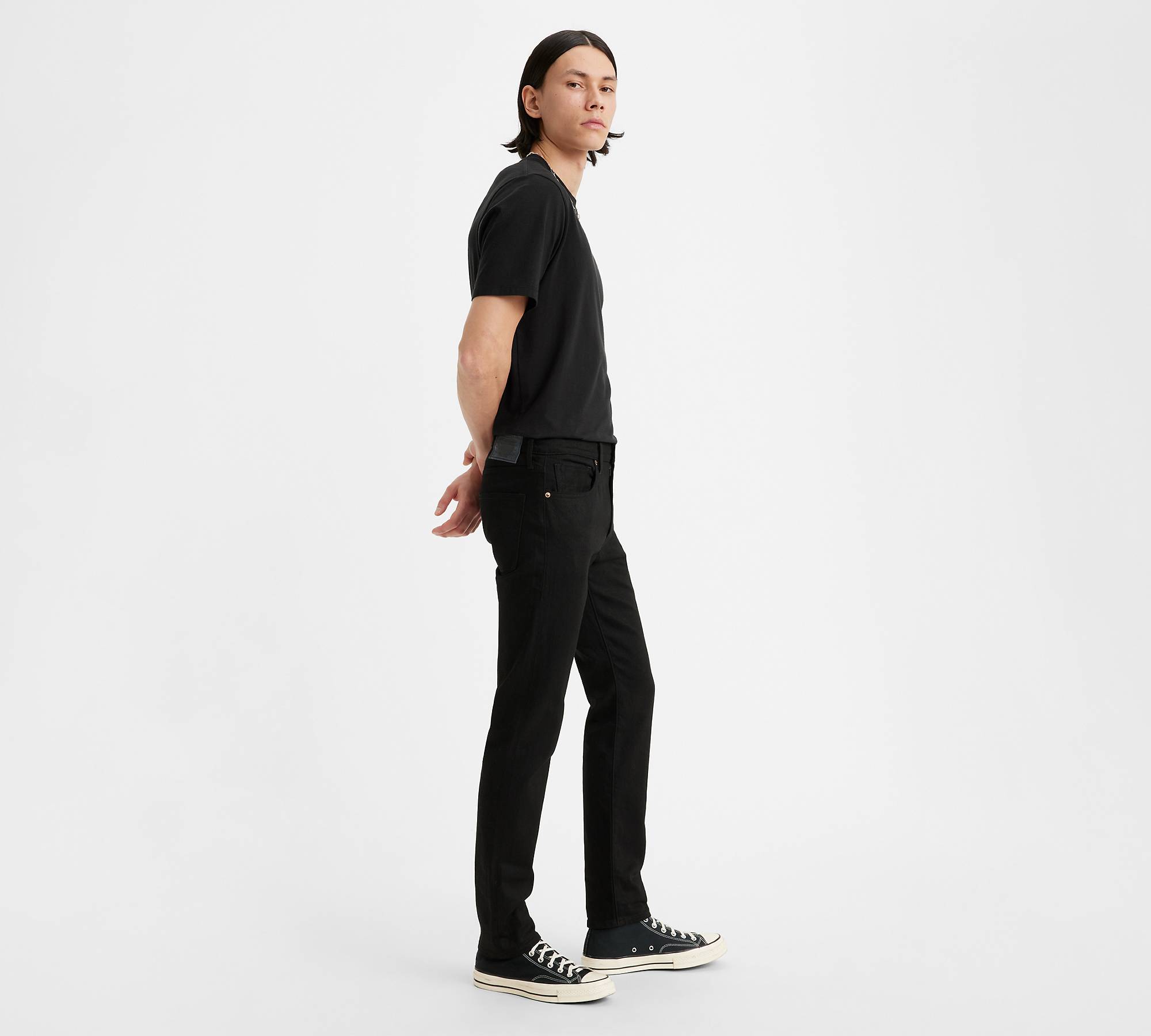 Japanese Selvedge 512™ Slim Taper Fit Men's Jeans - Black | Levi's® US