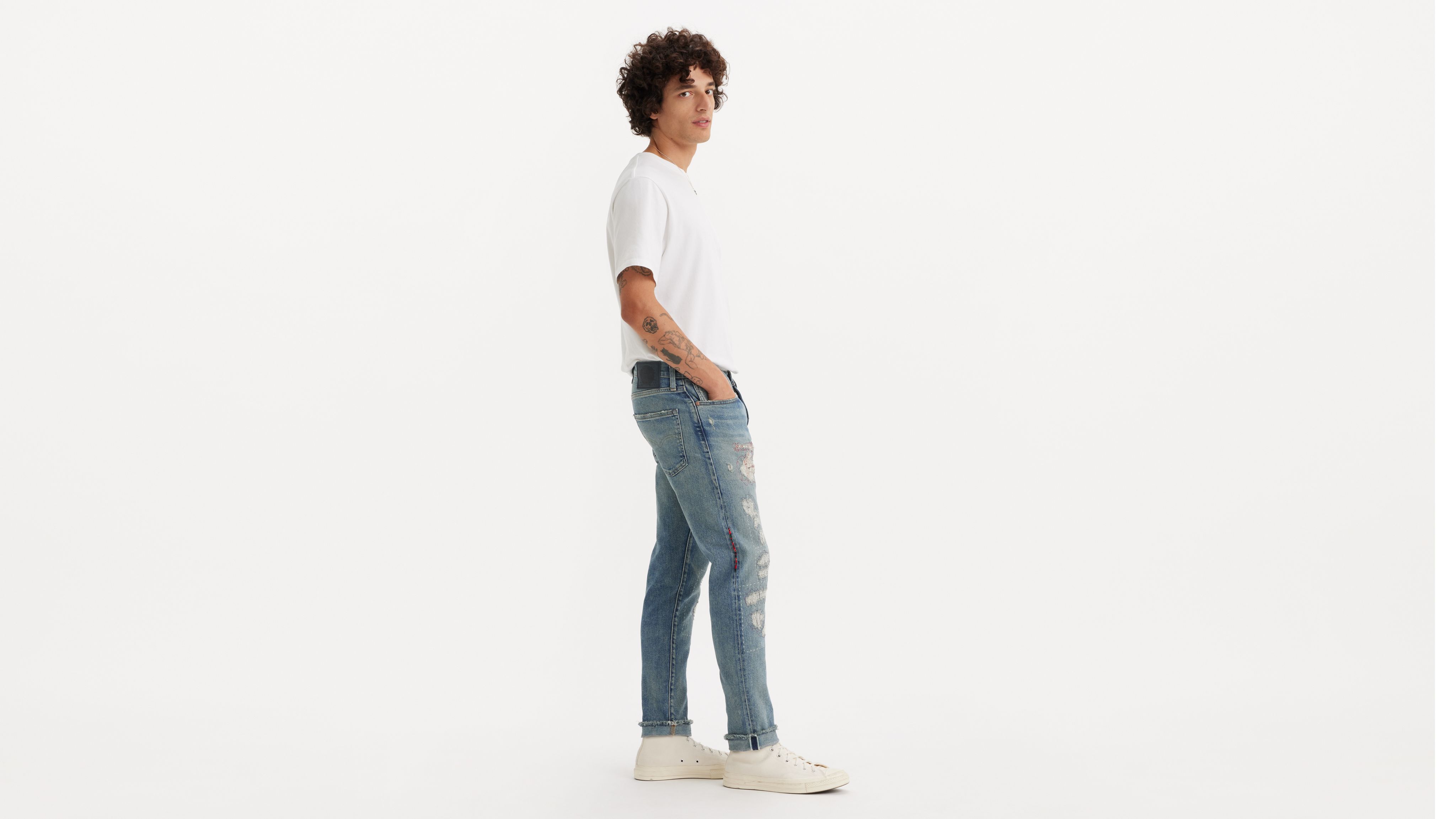 Levi's Made In Japan 512 Slim Fit Men's Jeans 30x32 In Blue