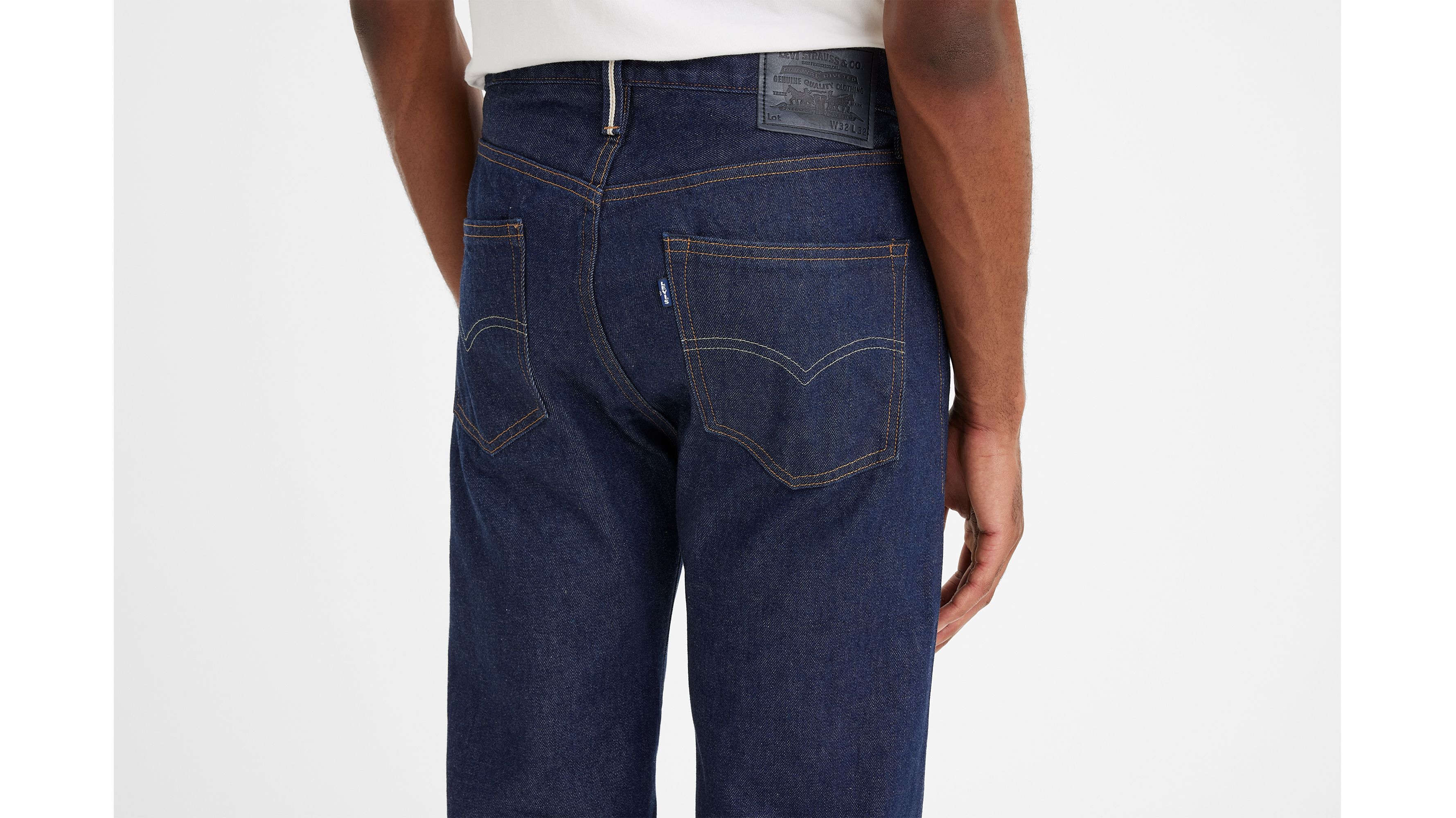 Japanese Selvedge 505™ Regular Fit Men's Jeans - Dark Wash