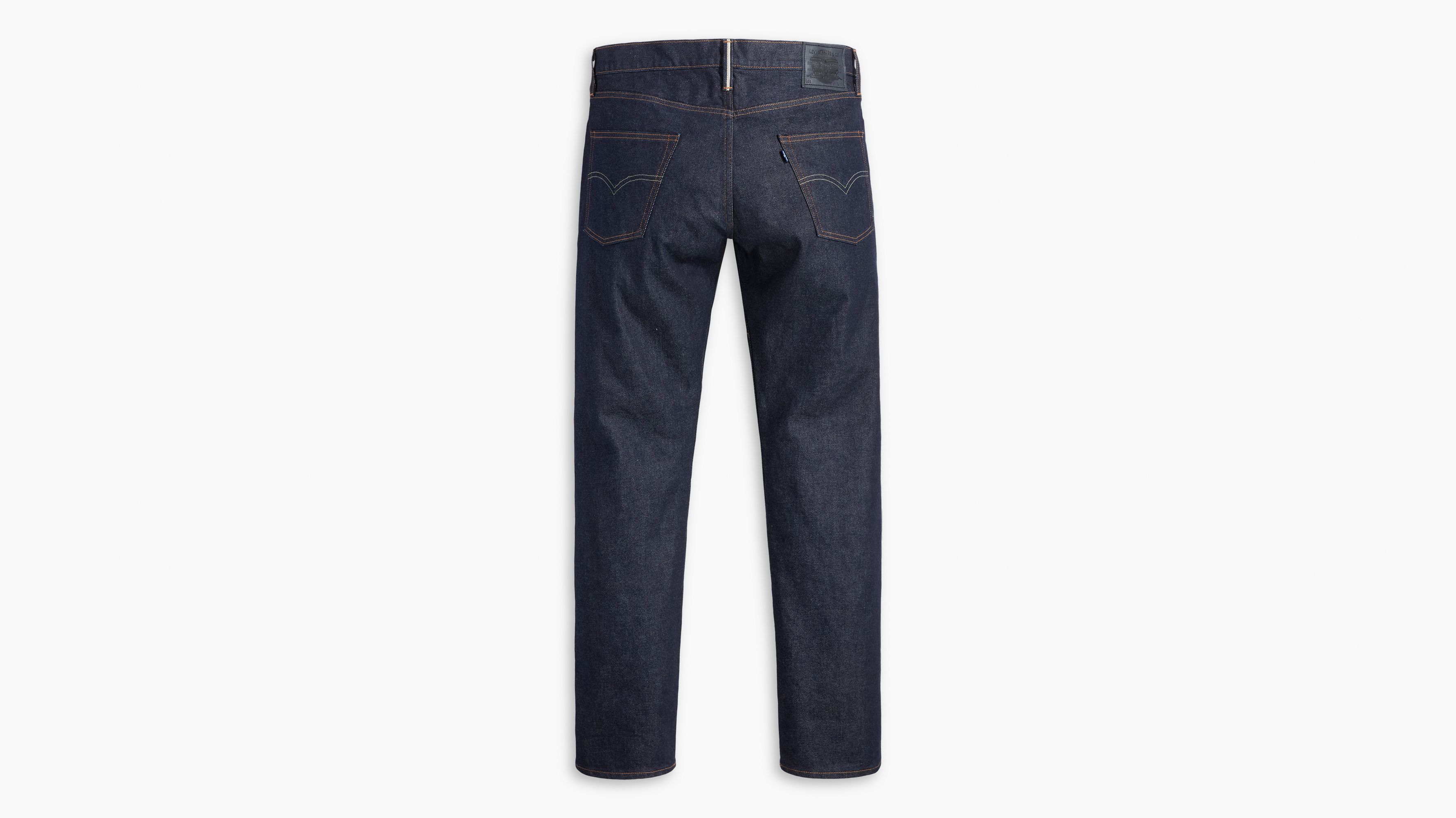 Levis 502 best sale raw denim