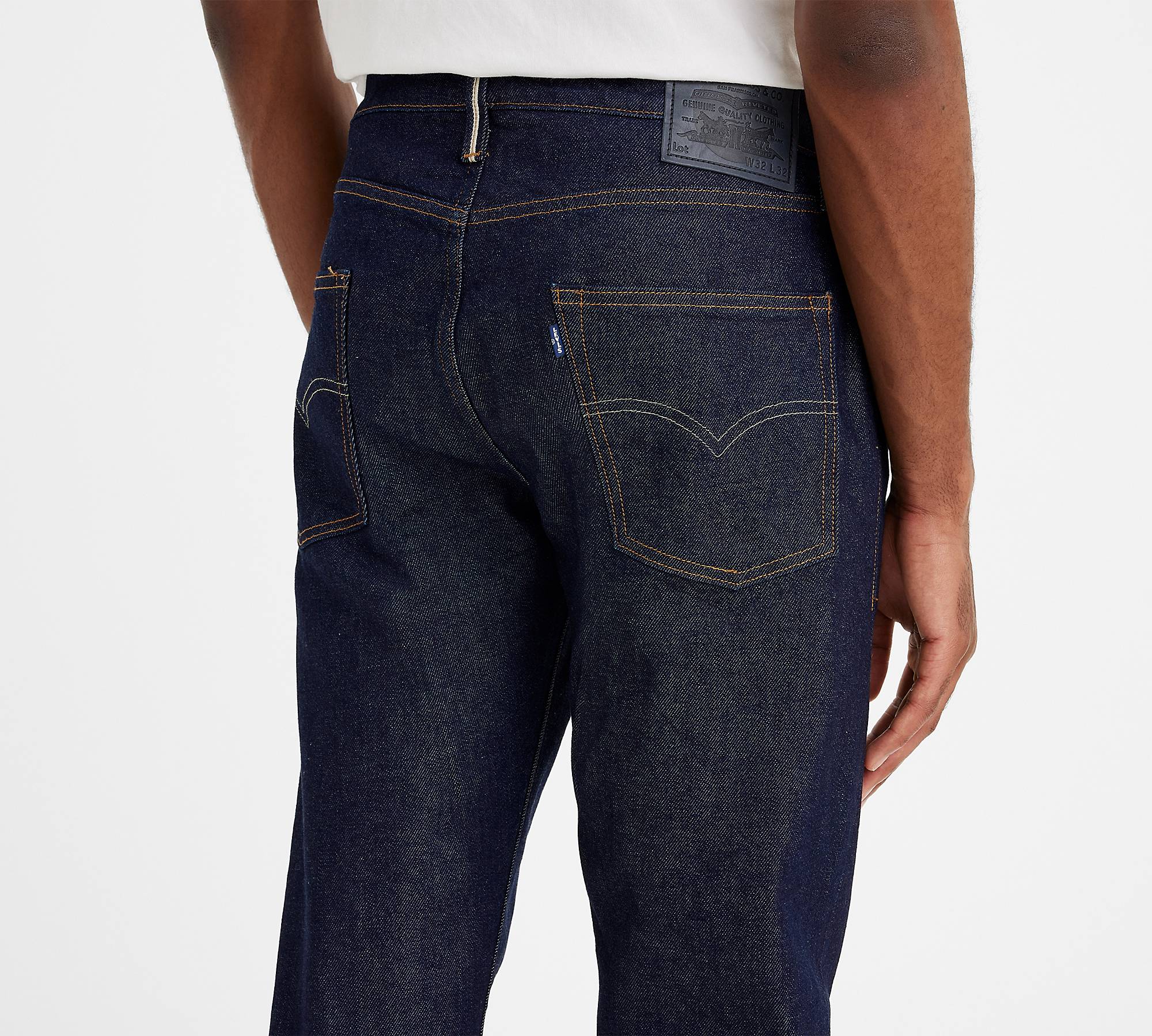 Japanese Selvedge 502™ Taper Fit Men's Jeans - Dark Wash | Levi's® US