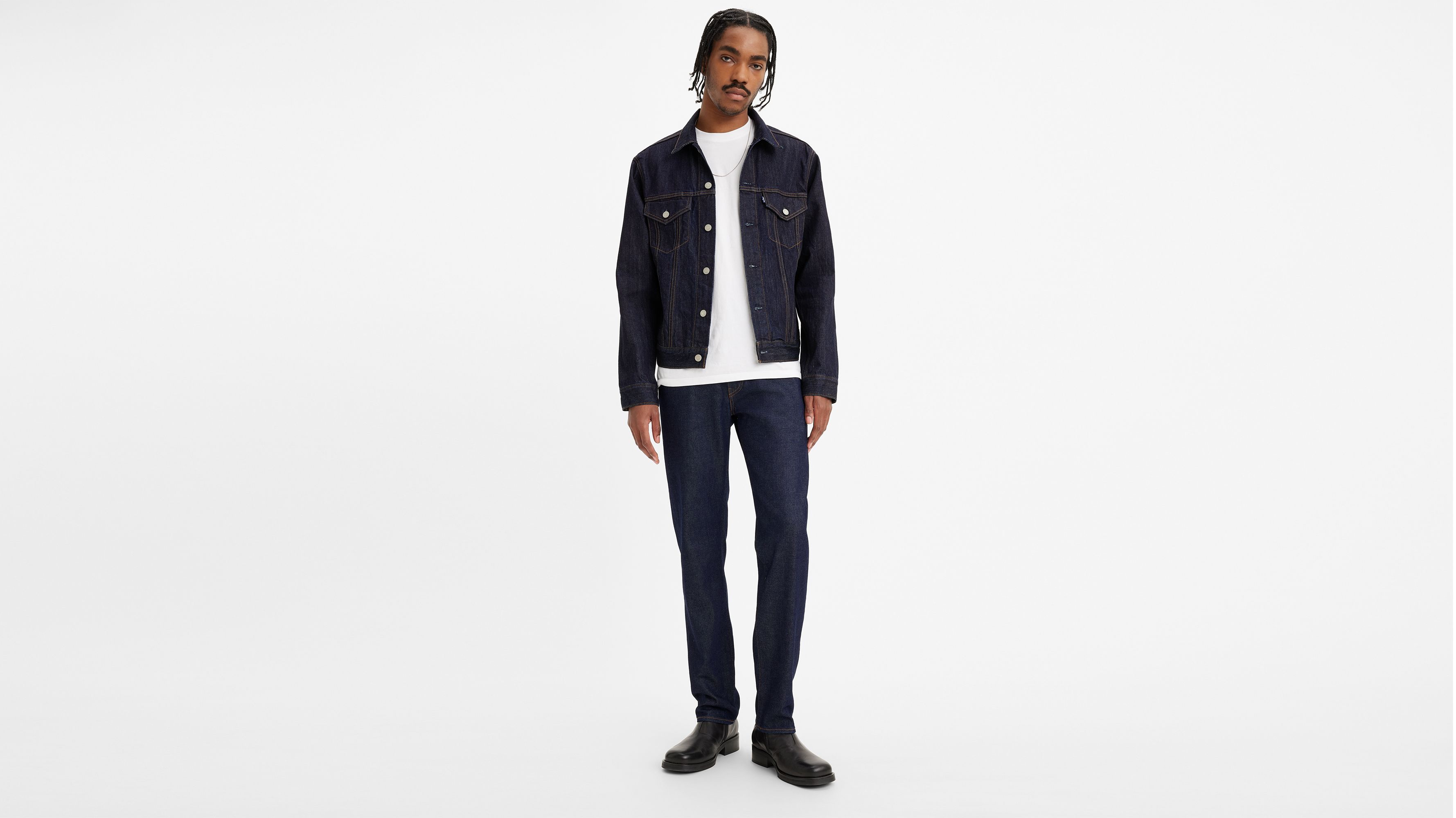 Levis 502 clearance selvedge