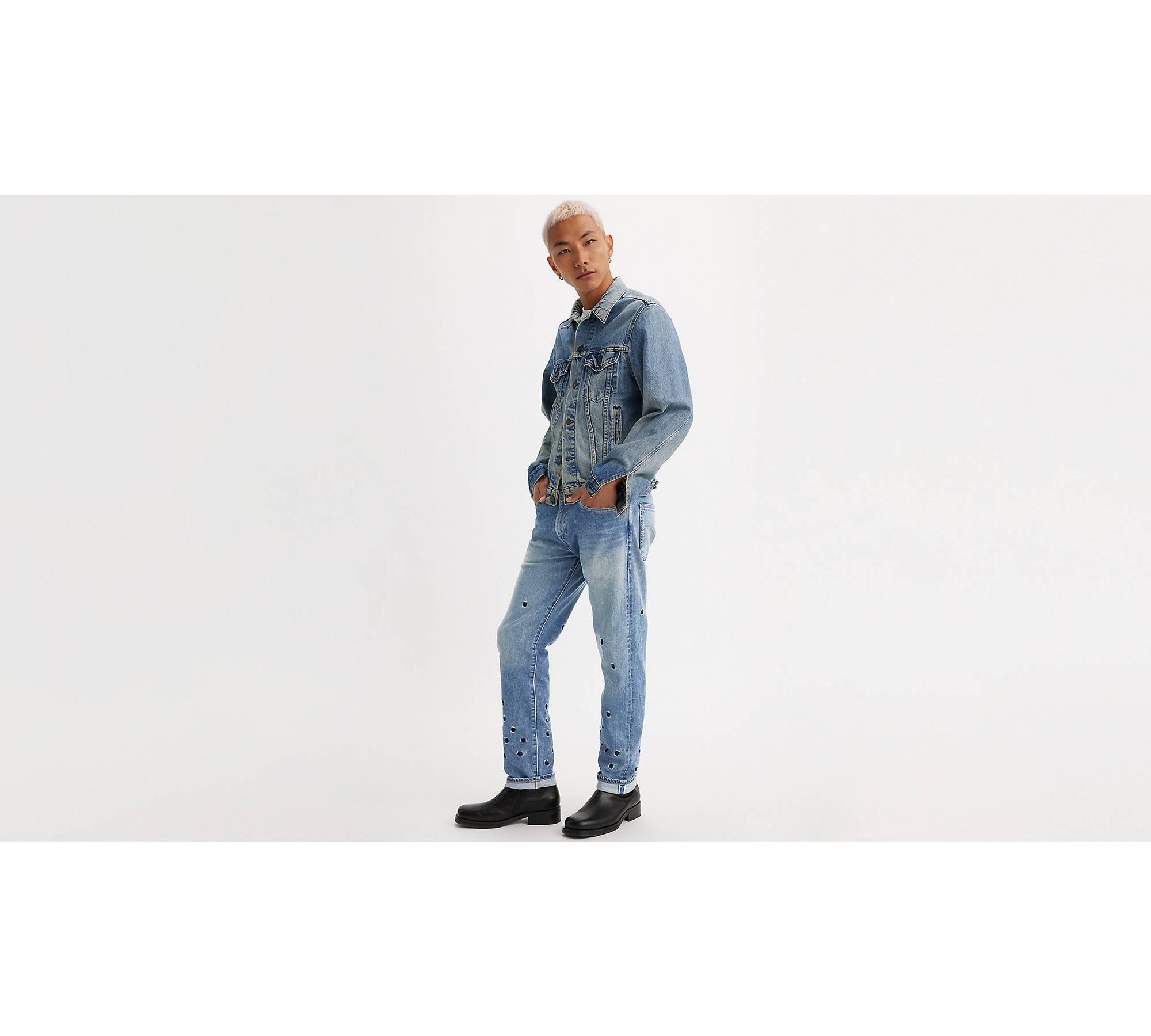 Levi's® Made In Japan 502™ Taper Selvedge Jeans - Blue | Levi's® GB