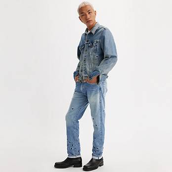 Levi's® Made In Japan 502™ jeans med ægtkant og indsnævrede ben 1