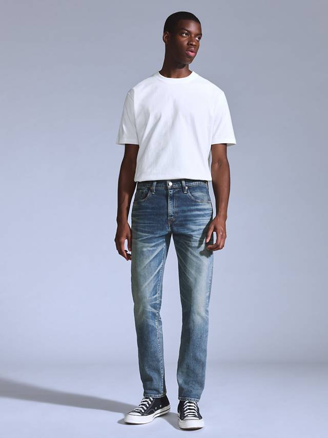505™ Regular Fit Selvedge Men's Jeans - Black | Levi's® US 505™ Regular Fit Selvedge Men's Jeans - Black | Levi's® US